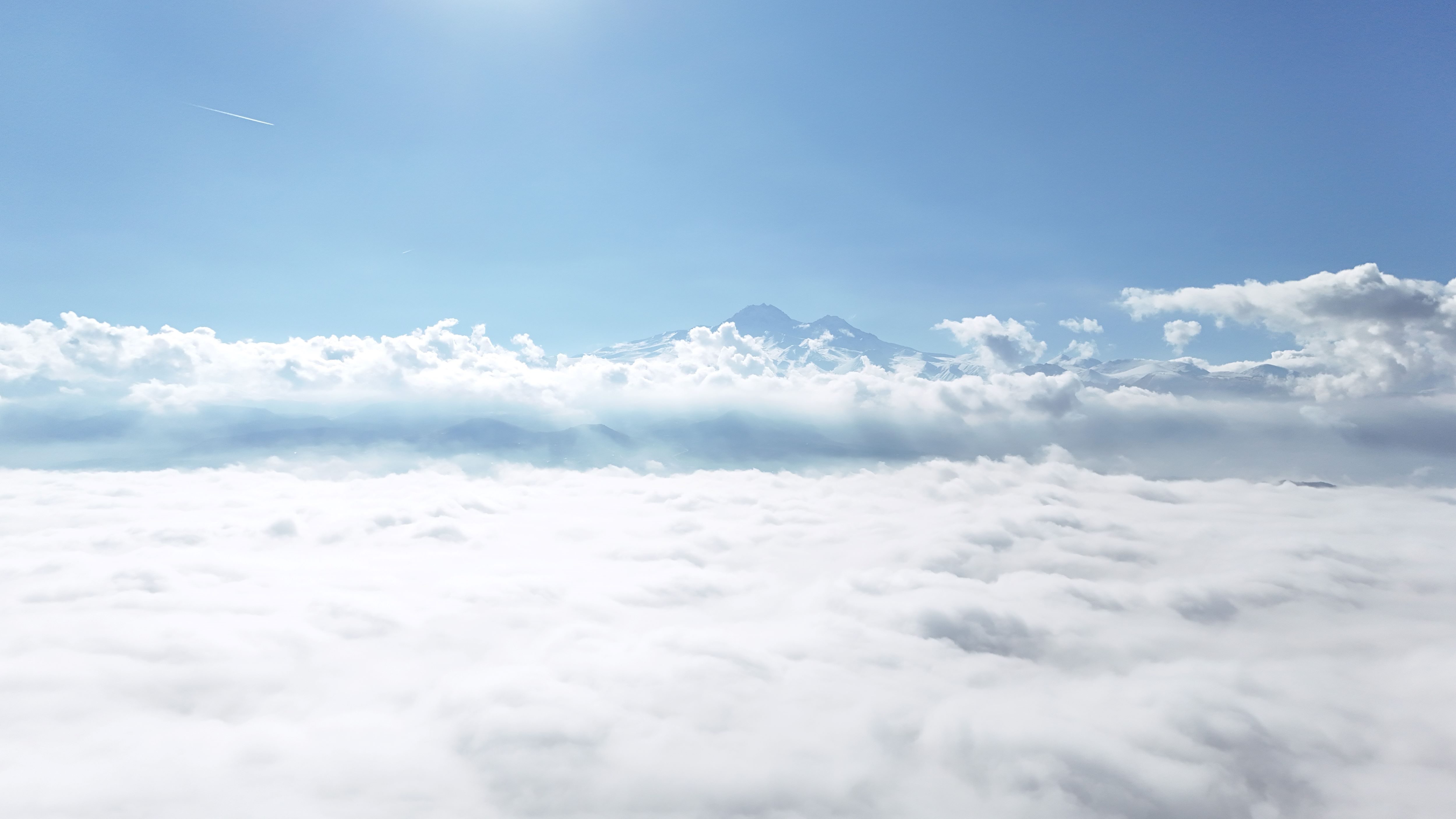 Sis Altında Kalan Şehir Drone Ile Böyle Görünüyor! (5)