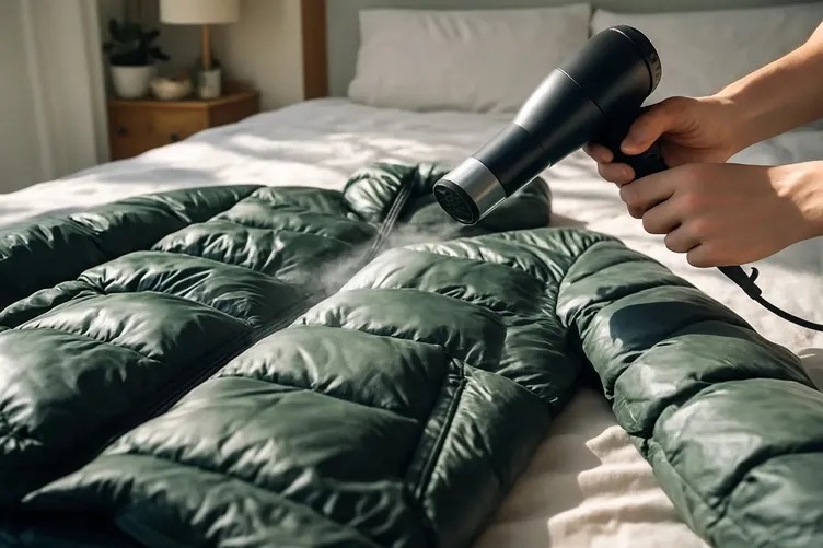 Şişme Mont Topaklandıysa Çöpe Atmayın Eski Haline Dönüyor (3)