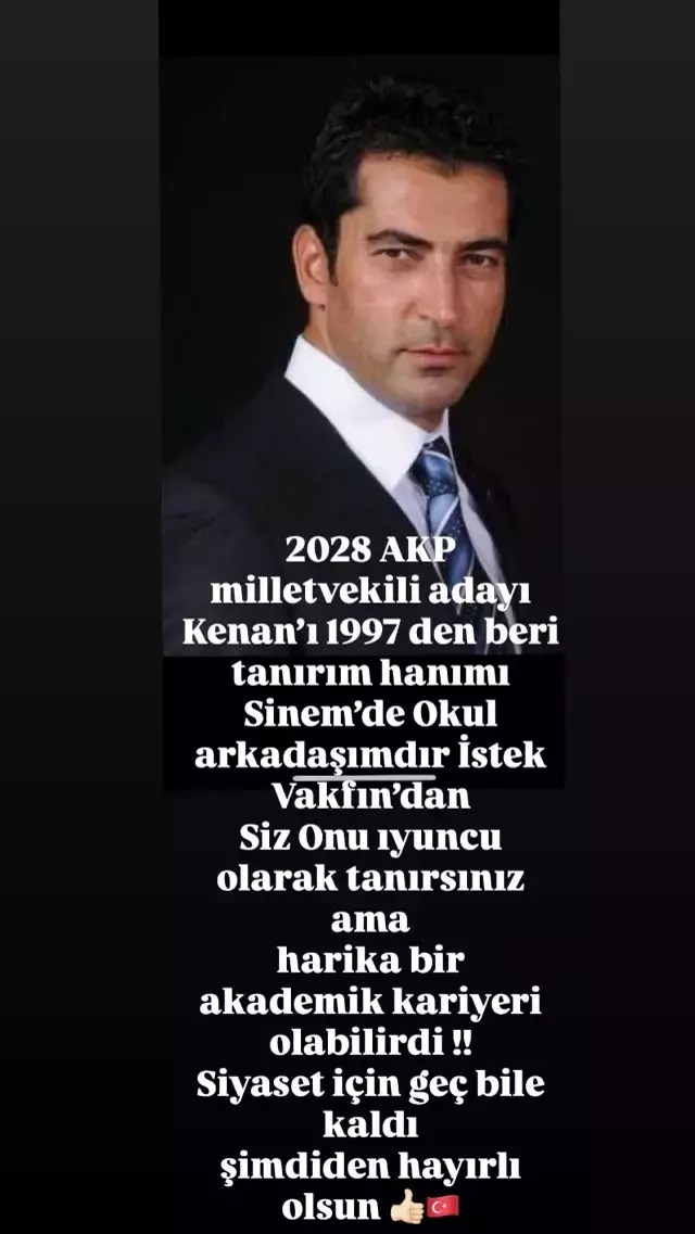 Tolga Karel’den Dikkat Çeken Iddia 'Kenan İmirzalıoğlu 2028’De Milletvekili Adayı' (1)