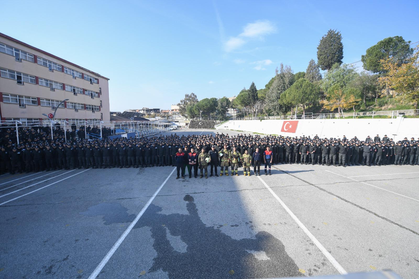 Yangın Anında Ne Yapılmalı Buca Polis Okulu'nda Tatbikat (2)