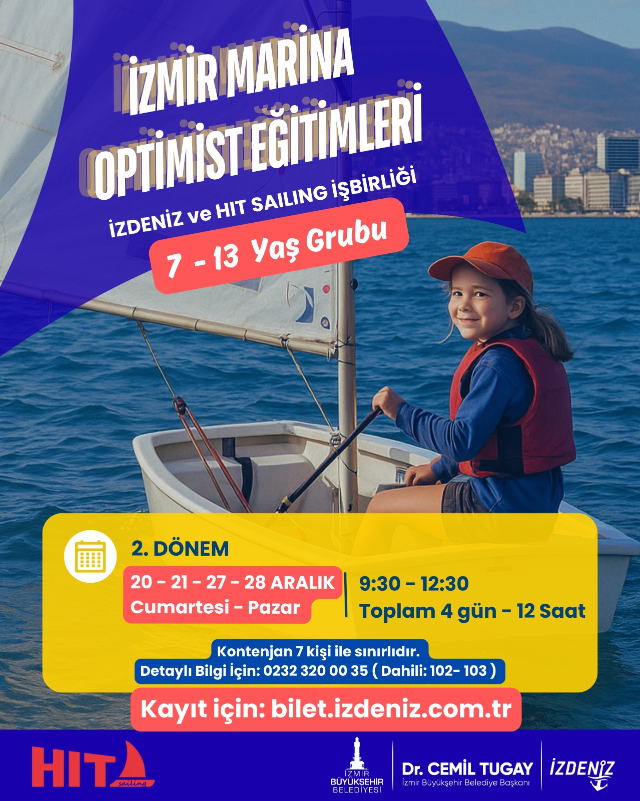 Yelken Öğrenmek Isteyenler Buraya İzmir Marina'da Kış Eğitimleri Başlıyor! (1)