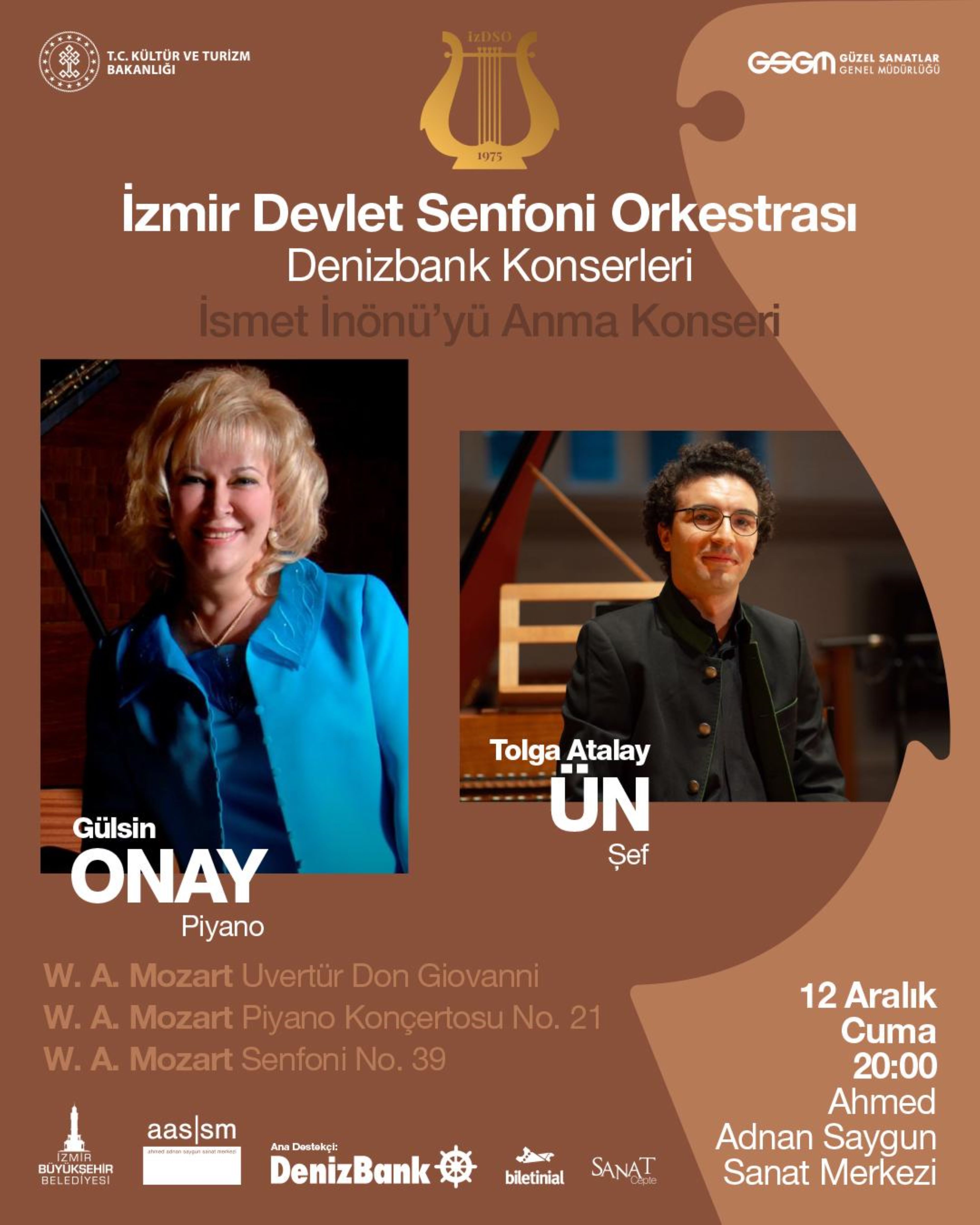Yılın En Özel Mozart Gecelerinden Biri Bu Cuma İzmir’de