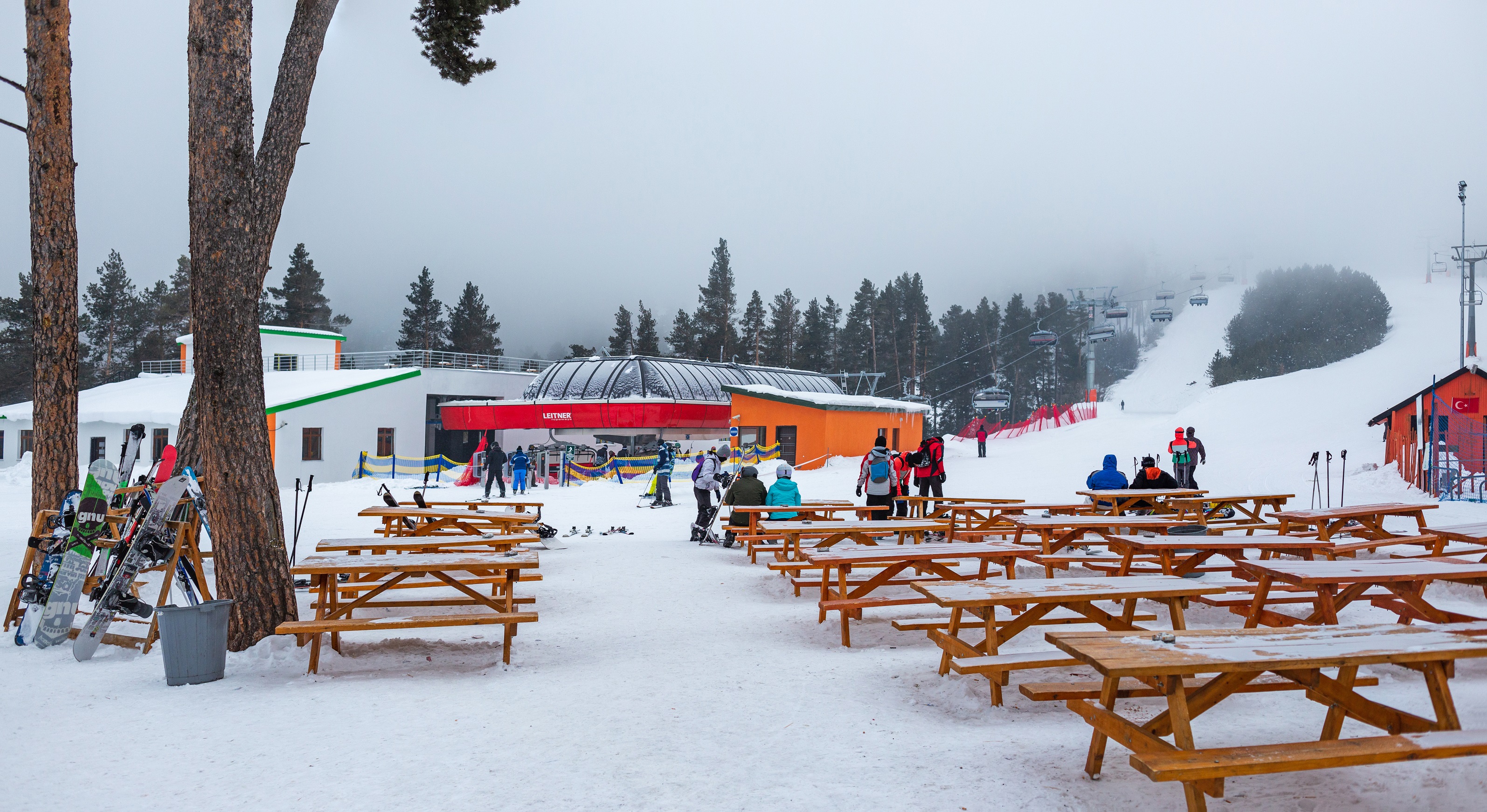 En çok tercih edilen kayak merkezleri Kars Sarikamis