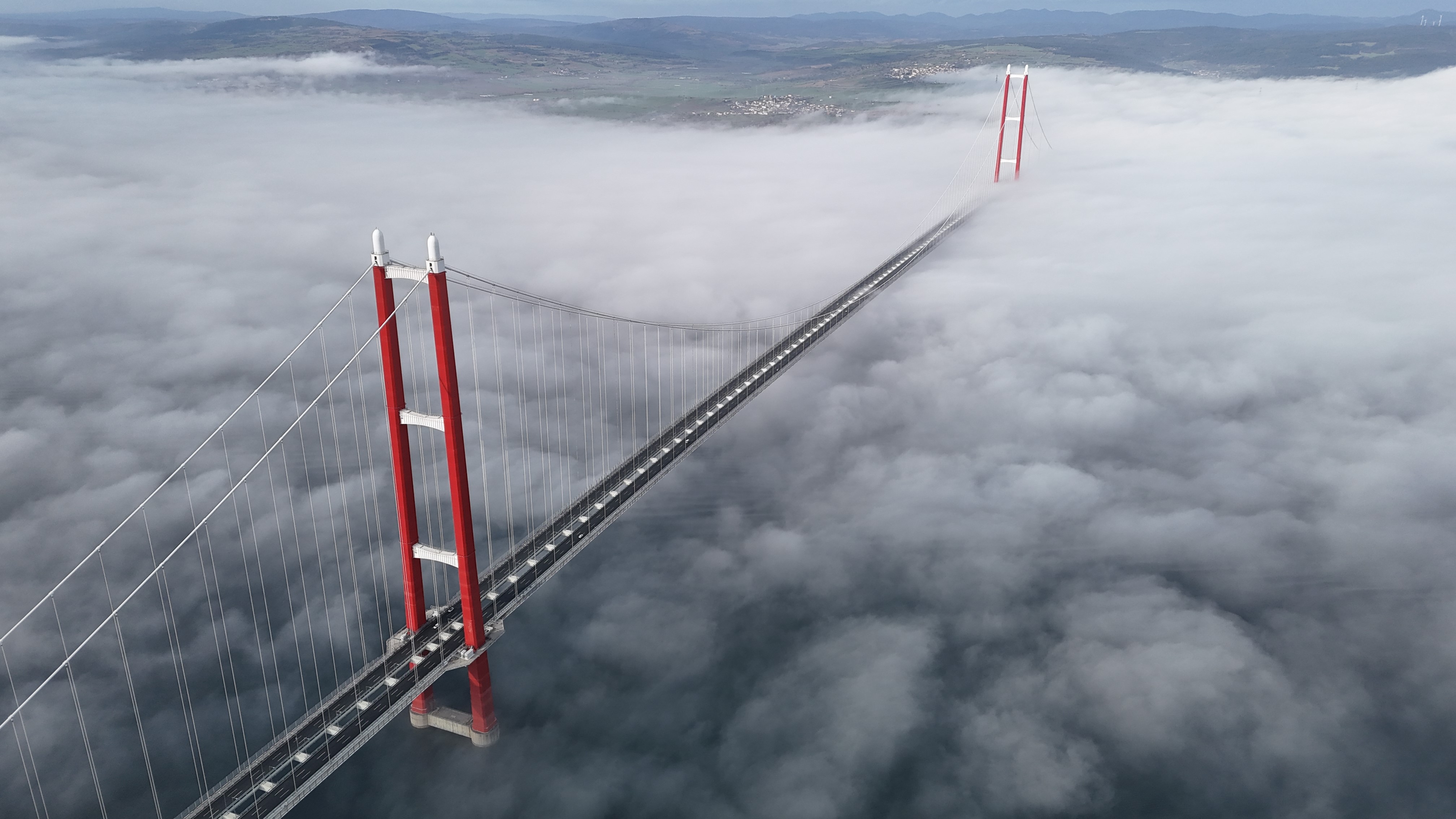 1915 Çanakkale Köprüsü Masalsı Görüntüye Büründü (1)-1