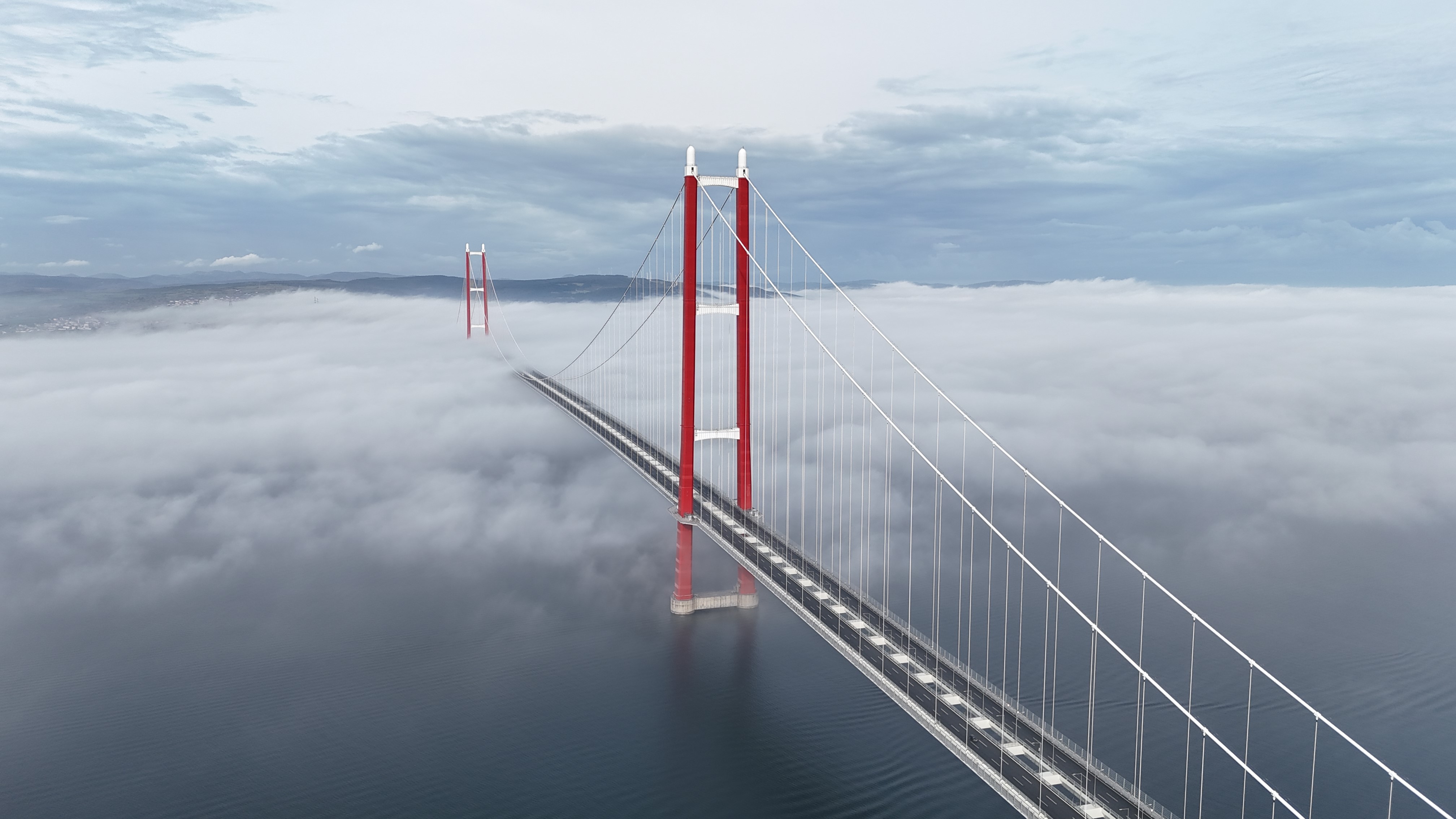 1915 Çanakkale Köprüsü Masalsı Görüntüye Büründü (3)