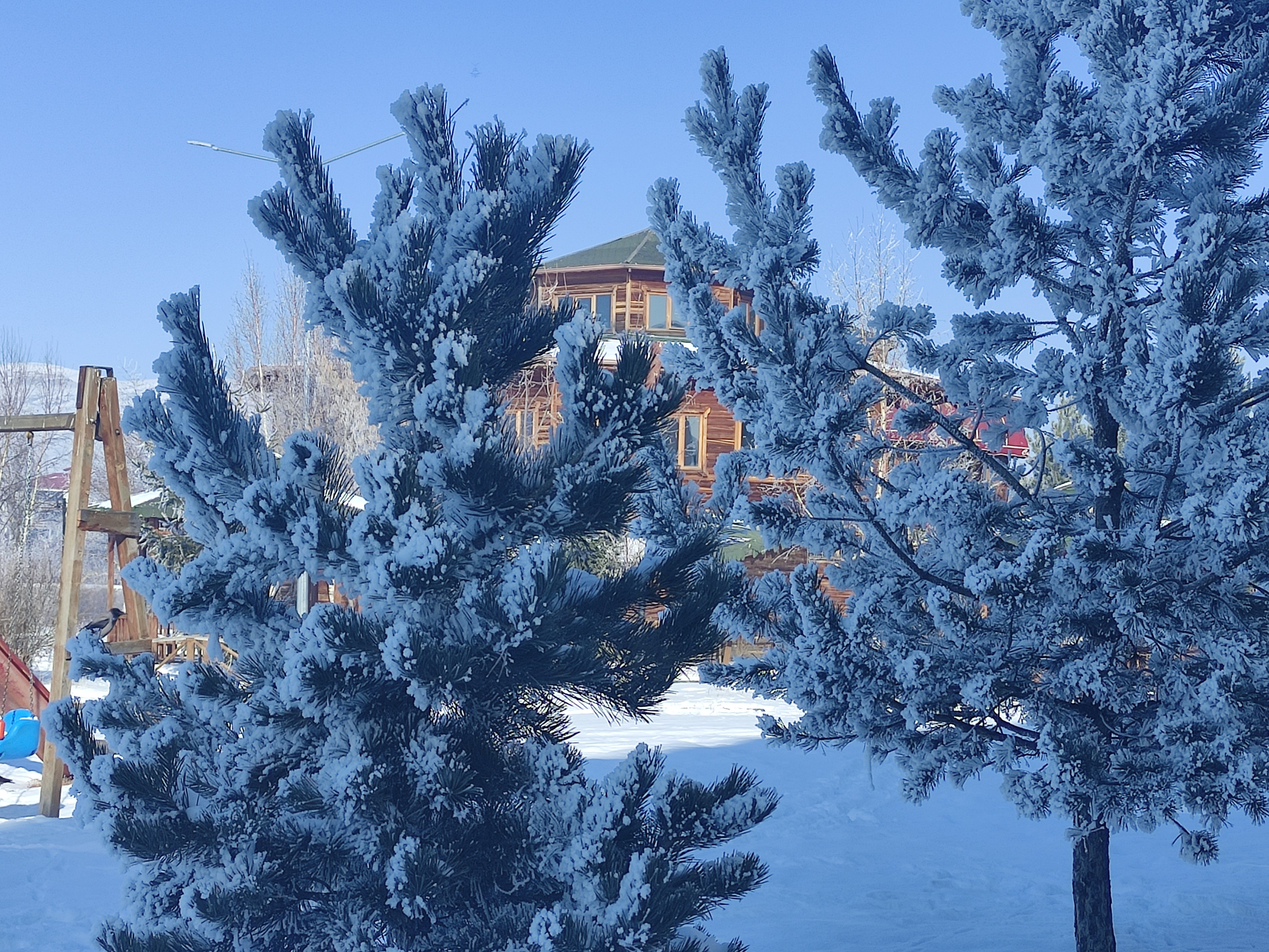Ardahan’da Kar Yağışının Ardından Etkisini Artıran Dondurucu Soğuklar, Kenti Adeta Buzla Kapladı (3)