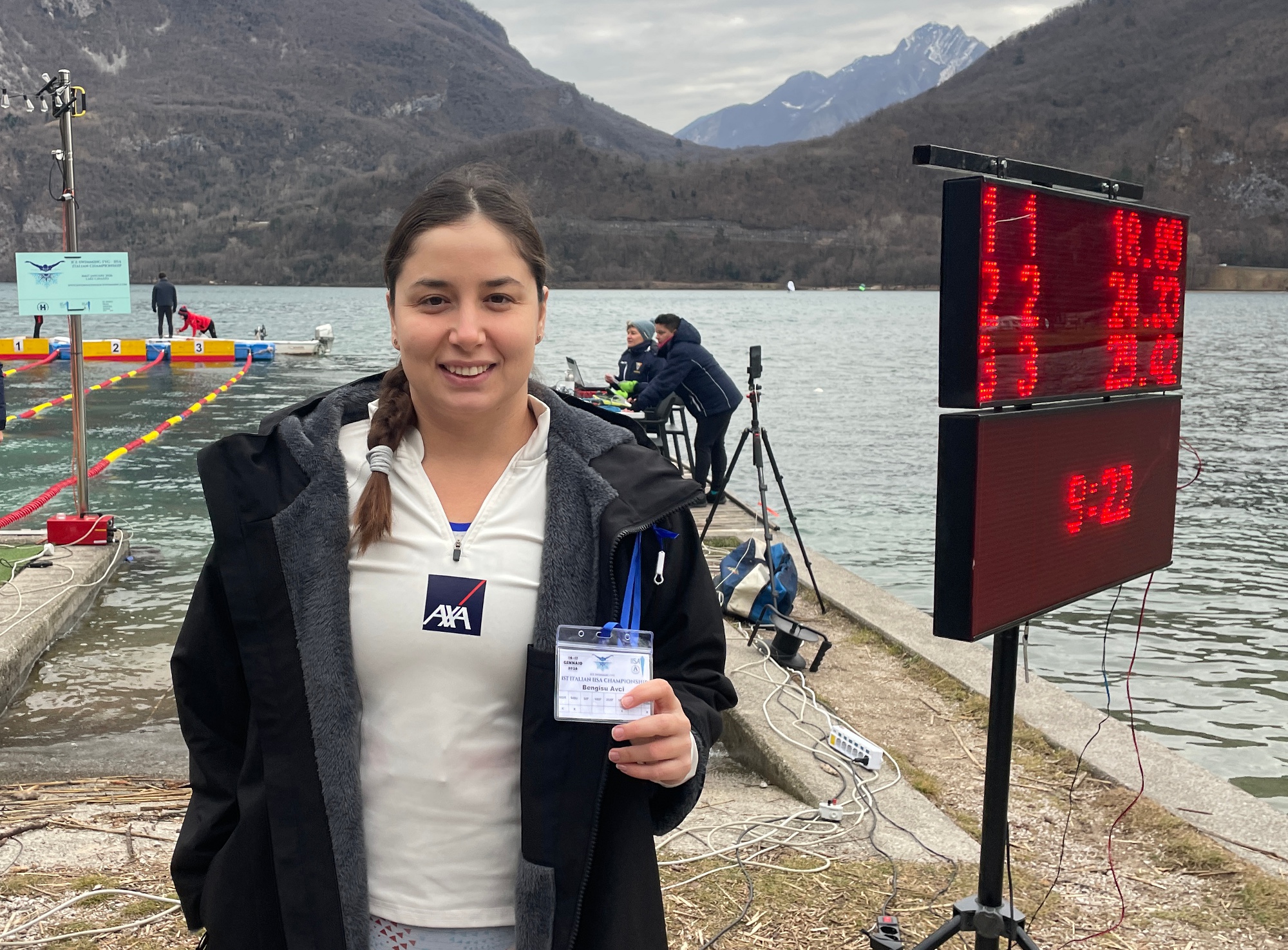 Bengisu Avcı Buz Gibi Suda Tarih Yazdı (3)