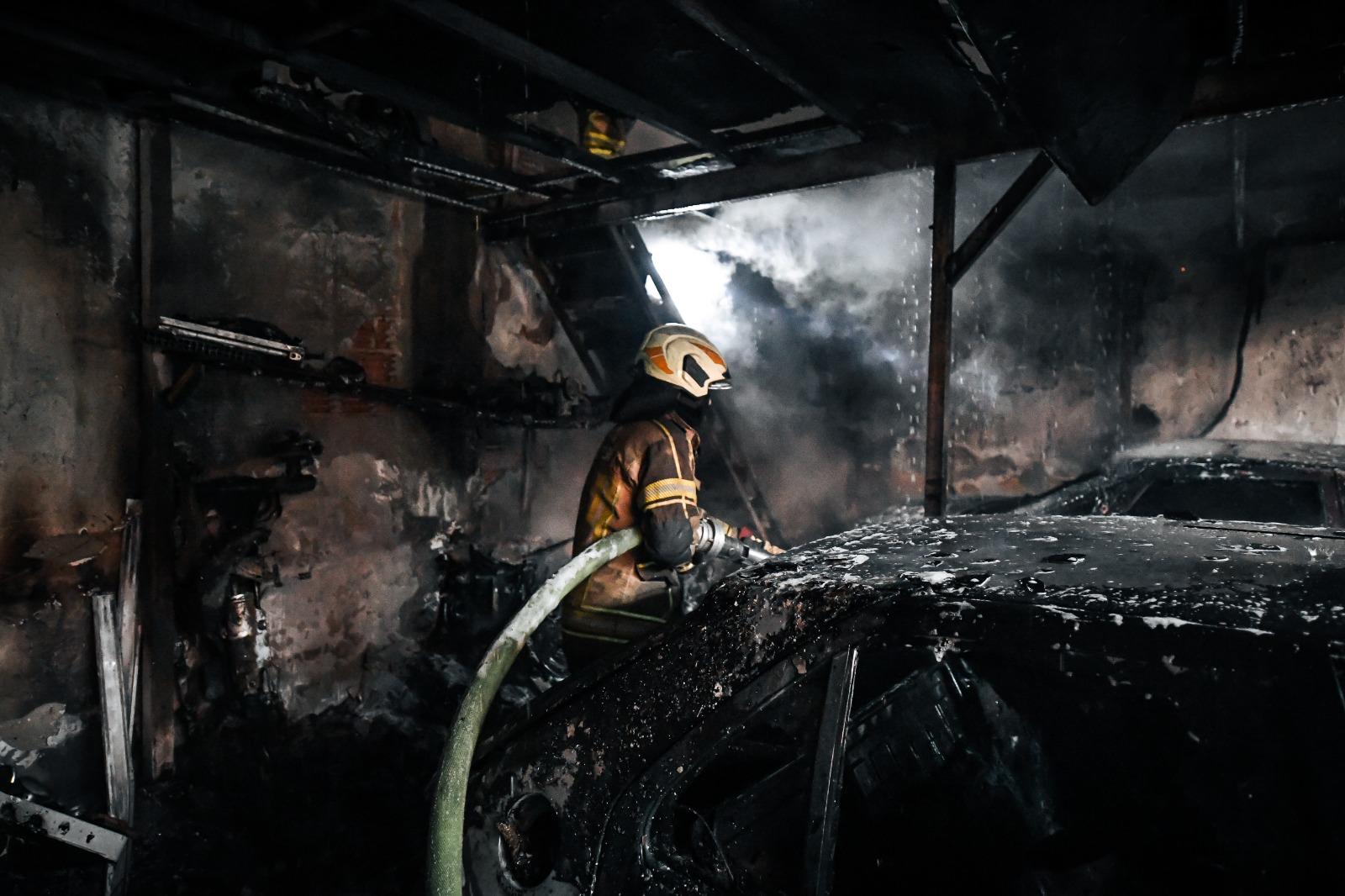 Buca’da Korkutan Yangın (6)