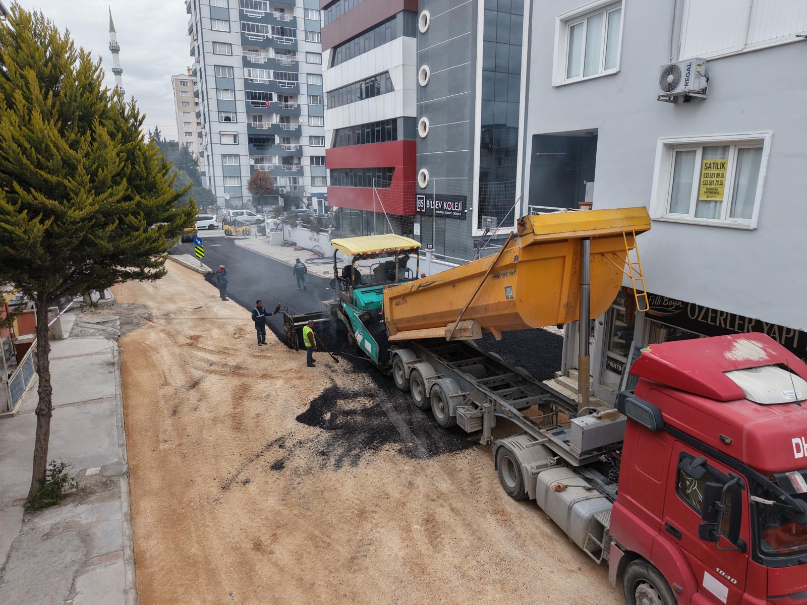Çamlıkule’de Altyapı Sonrası Bozulan Yol Yenilendi (4)