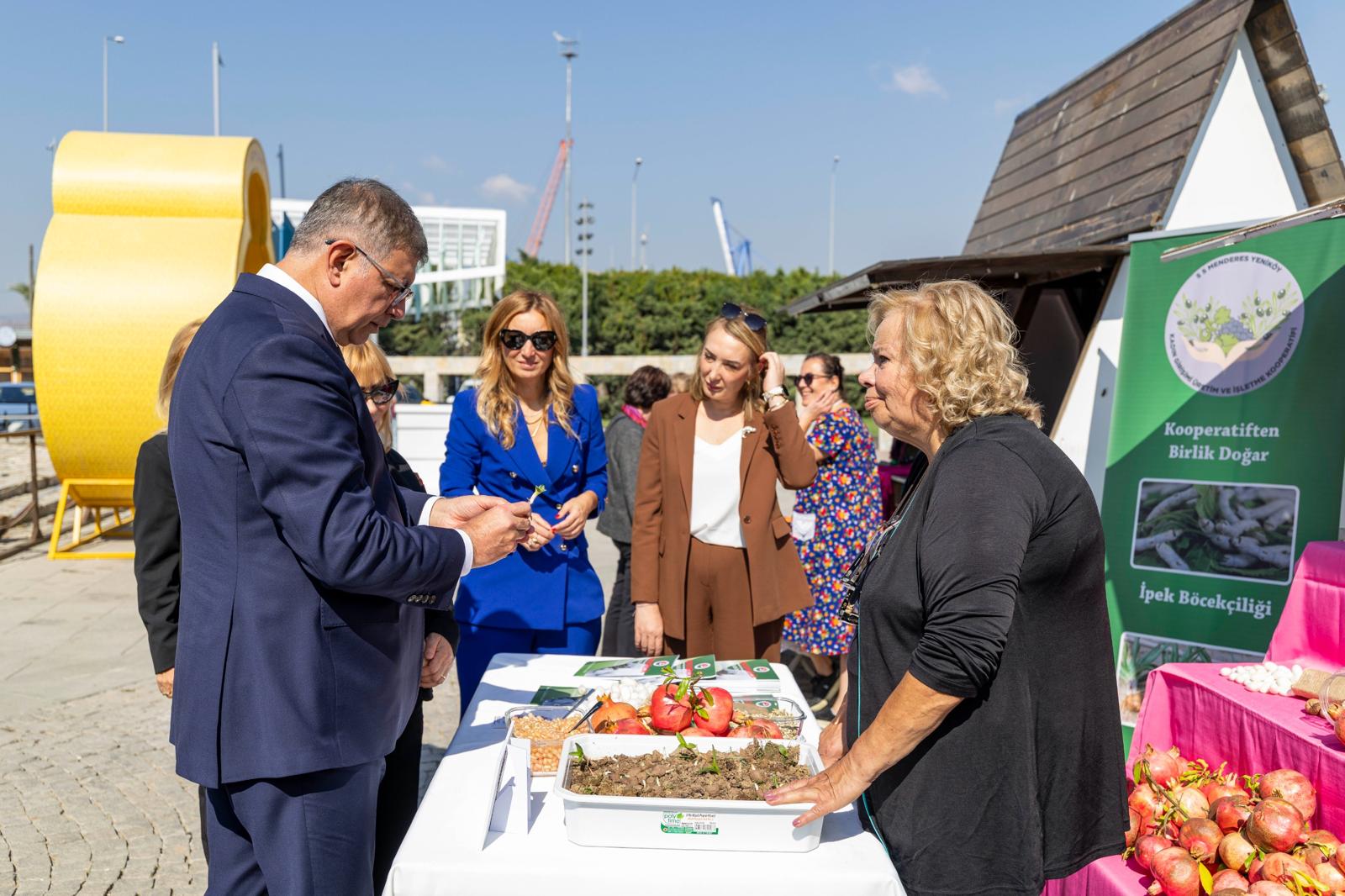Cemil Tugay Düğmeye Bastı Menderes’te Salep Üretimi Başlıyor (1)