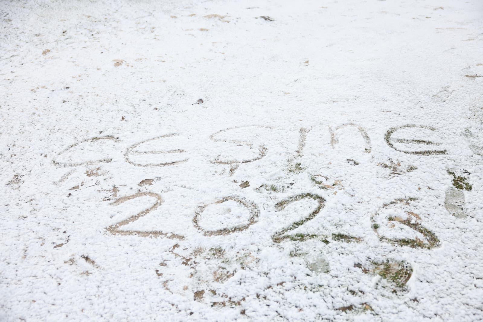 Çeşme’de Yeni Yılın Ilk Gününde Kar Sürprizi (3)