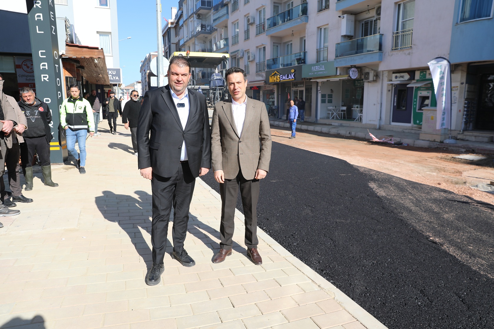 Esnafın Yüzü Güldü Temel Cingöz Caddesi Yenileniyor (4)