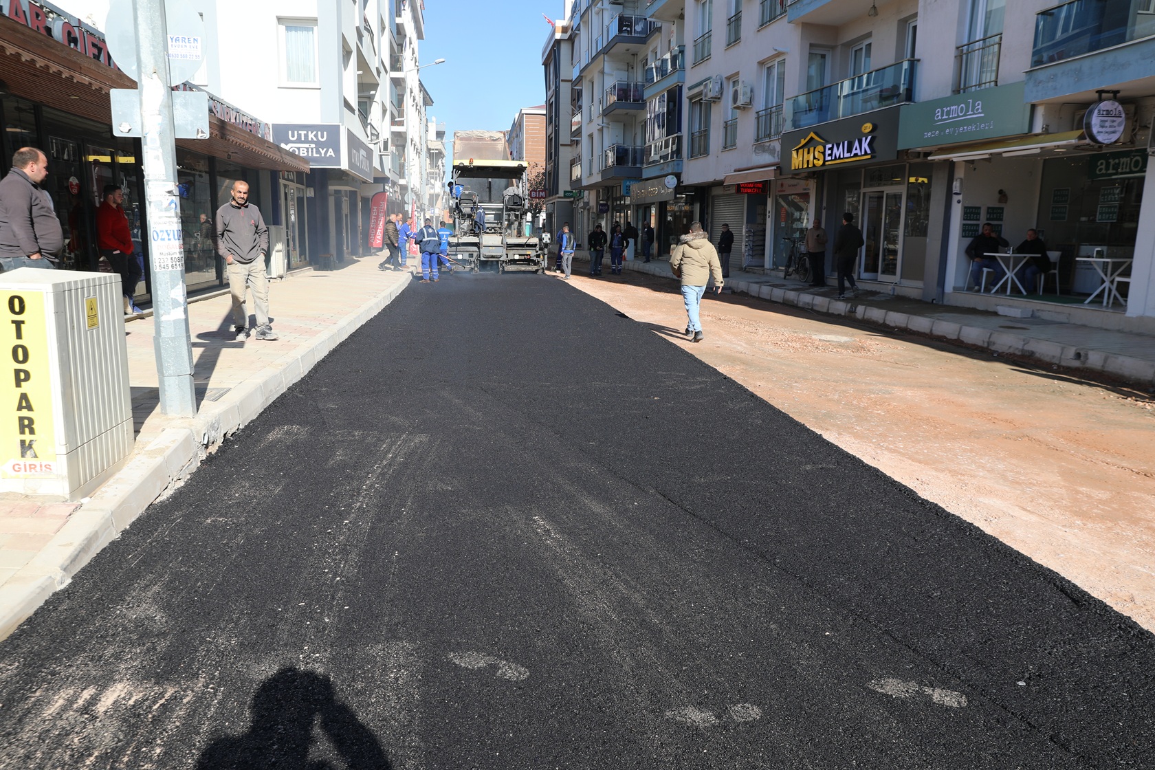 Esnafın Yüzü Güldü Temel Cingöz Caddesi Yenileniyor (5)