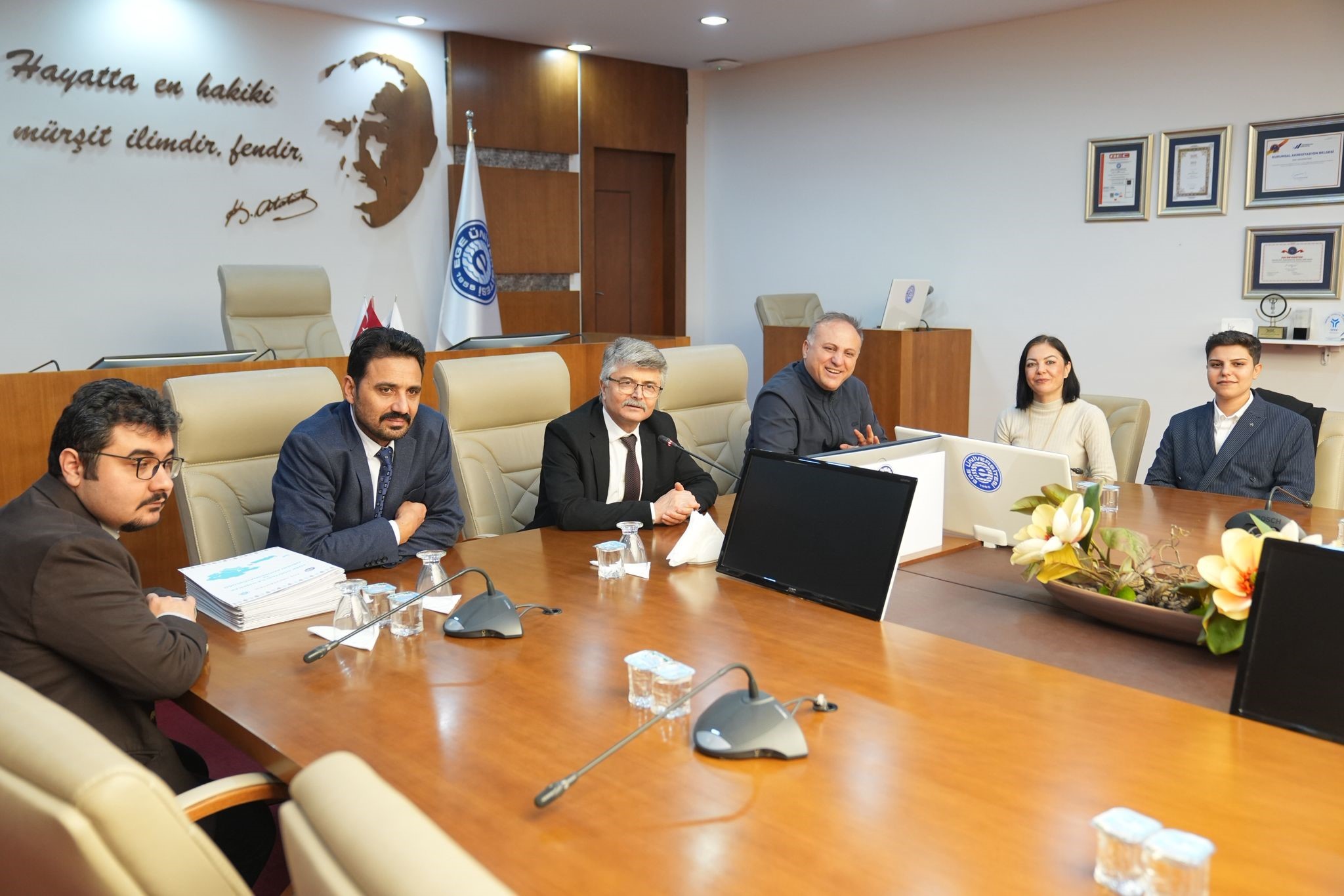 Eü’de Orhun Programı Öğrencilerine Veda Töreni (2)