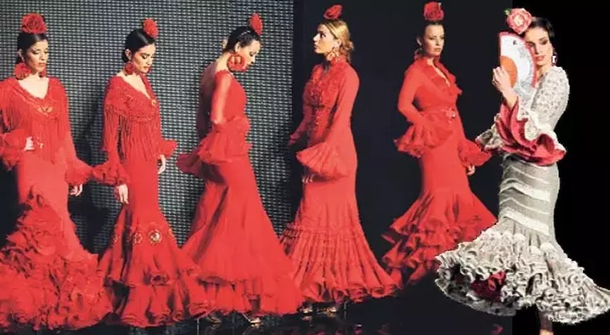 Flamenko Elbisesi (Traje De Flamenca)