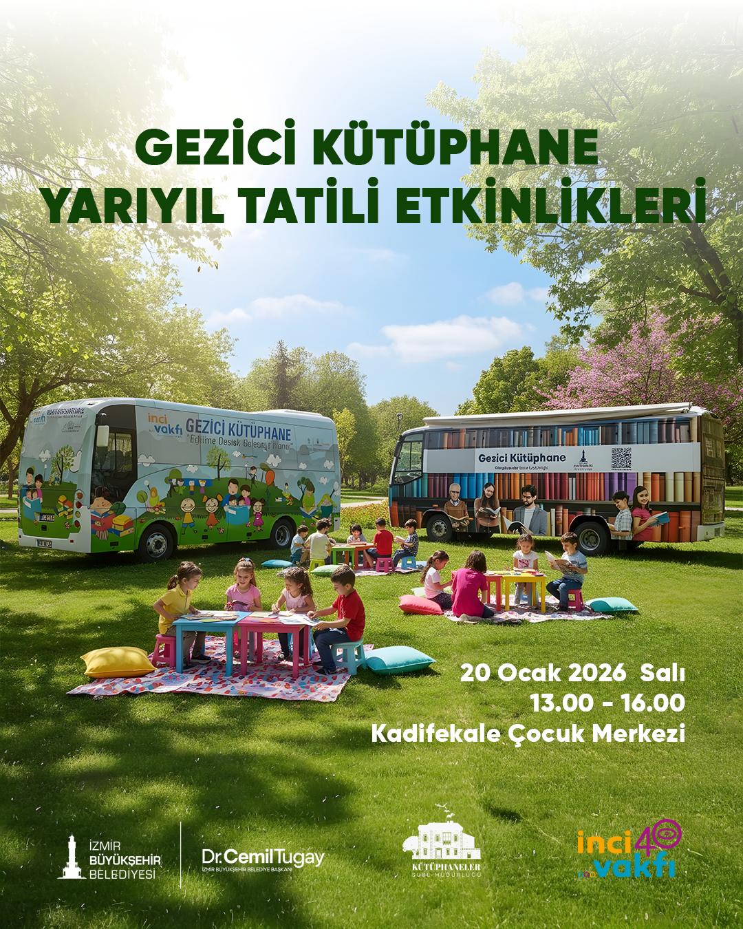 Gezici Kütüphane Tatilde Yollara Çıkıyor (1)