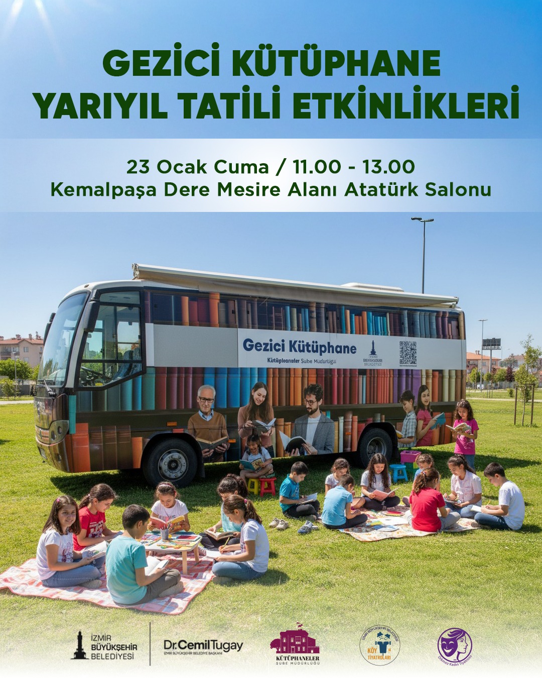 Gezici Kütüphane Tatilde Yollara Çıkıyor (6)