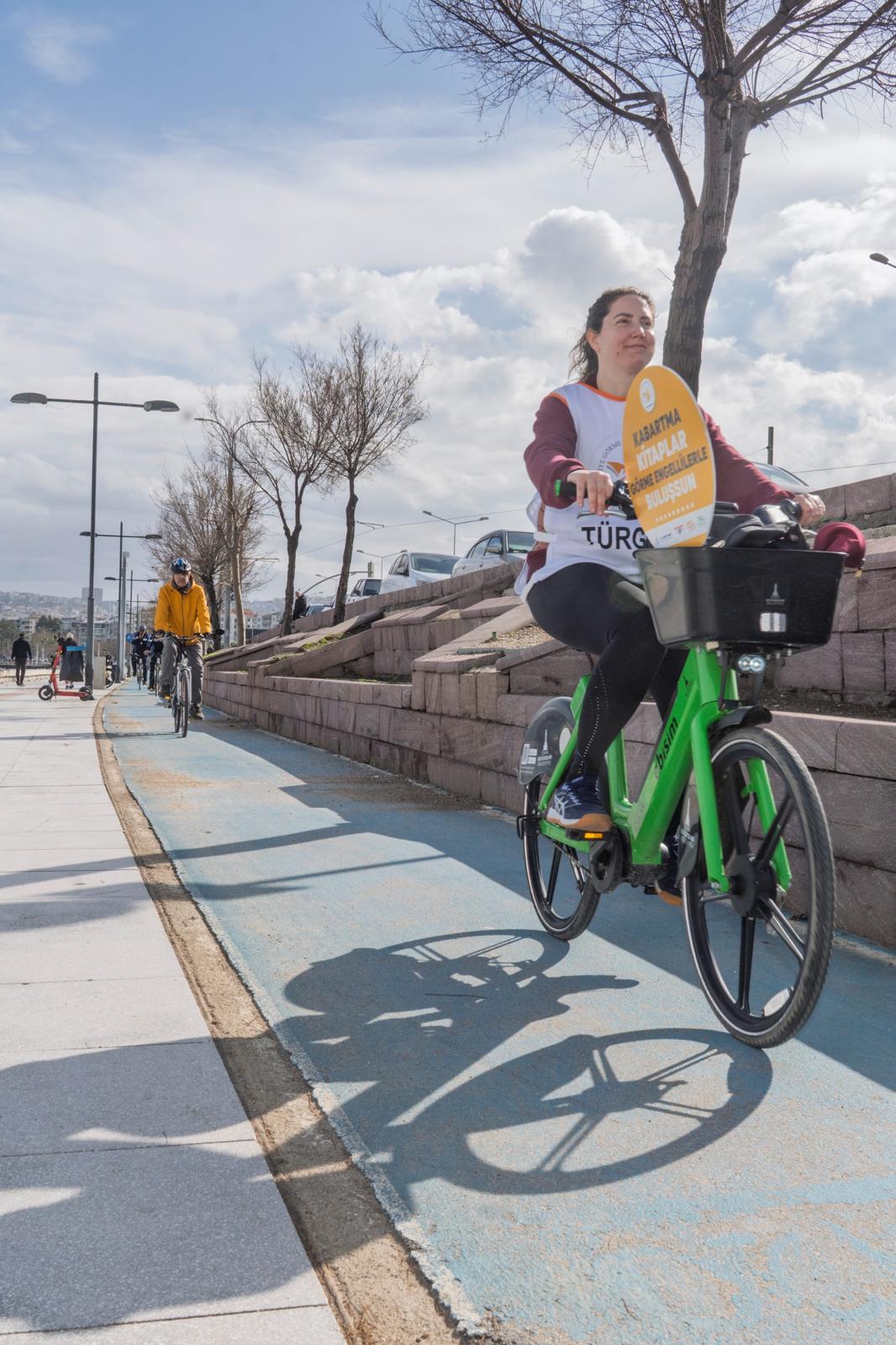 Görme Engelliler Için İzmir’de Umut Pedalları Döndü (9)