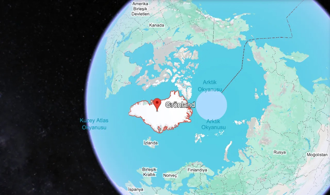 Gronlandin Konumu Gronland Ulke (1)