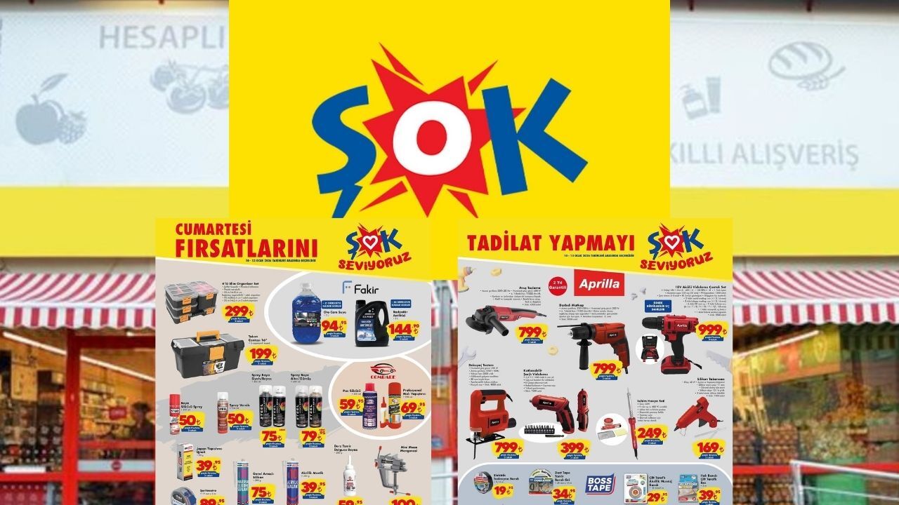 Haftasonu ŞOK olacaksınız! Yapı market ürünleri dev indirimlerle ŞOK'a geliyor!