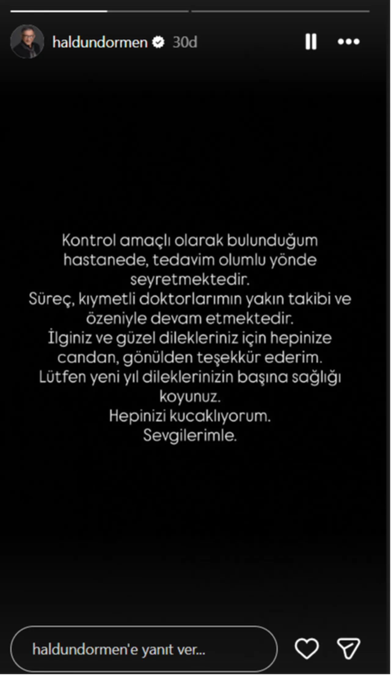 Haldun Dormen’in Sağlık Durumuna Ilişkin Son Dakika Açıklaması Geldi1