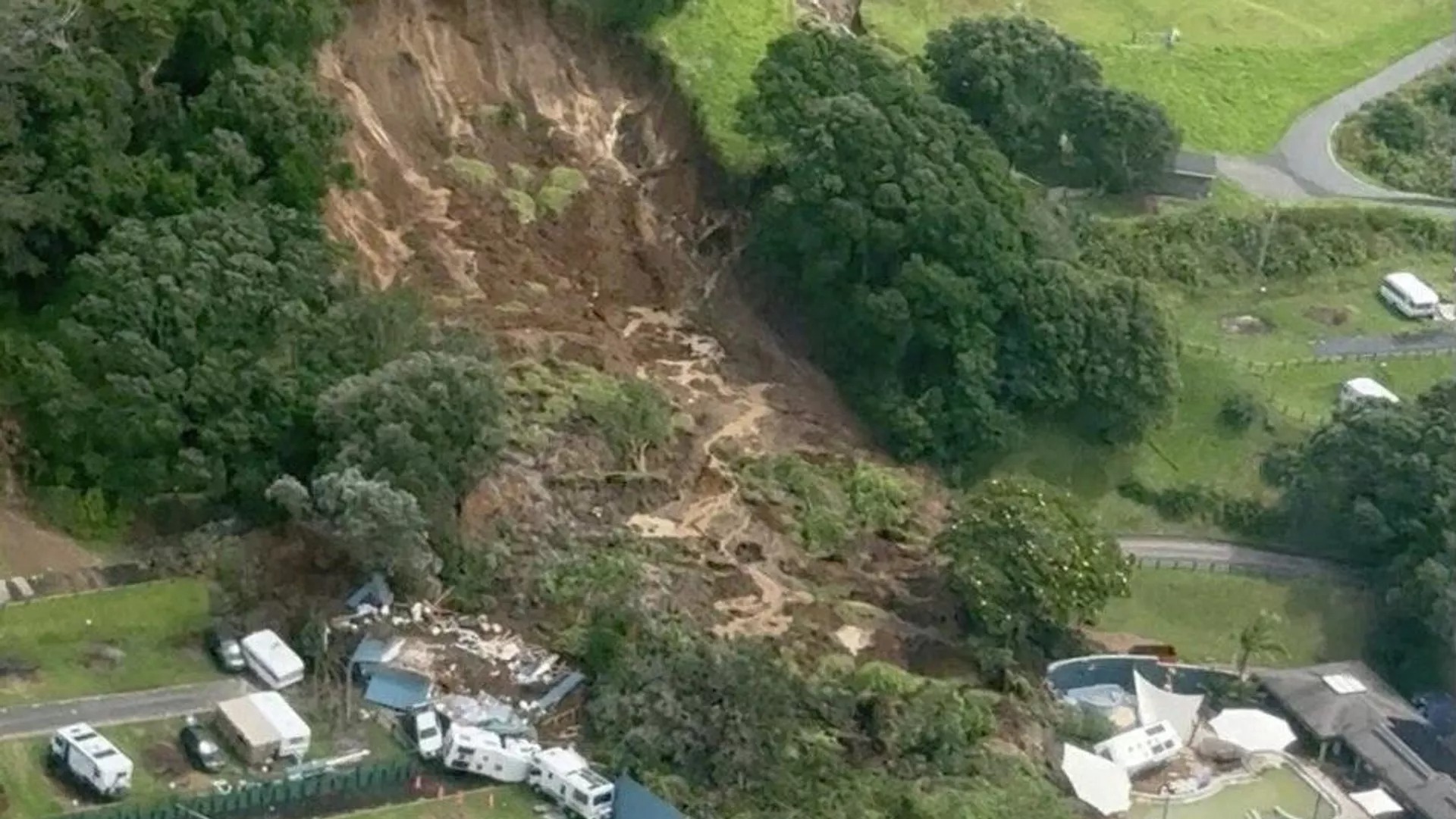 Heyelan Yeni Zelanda