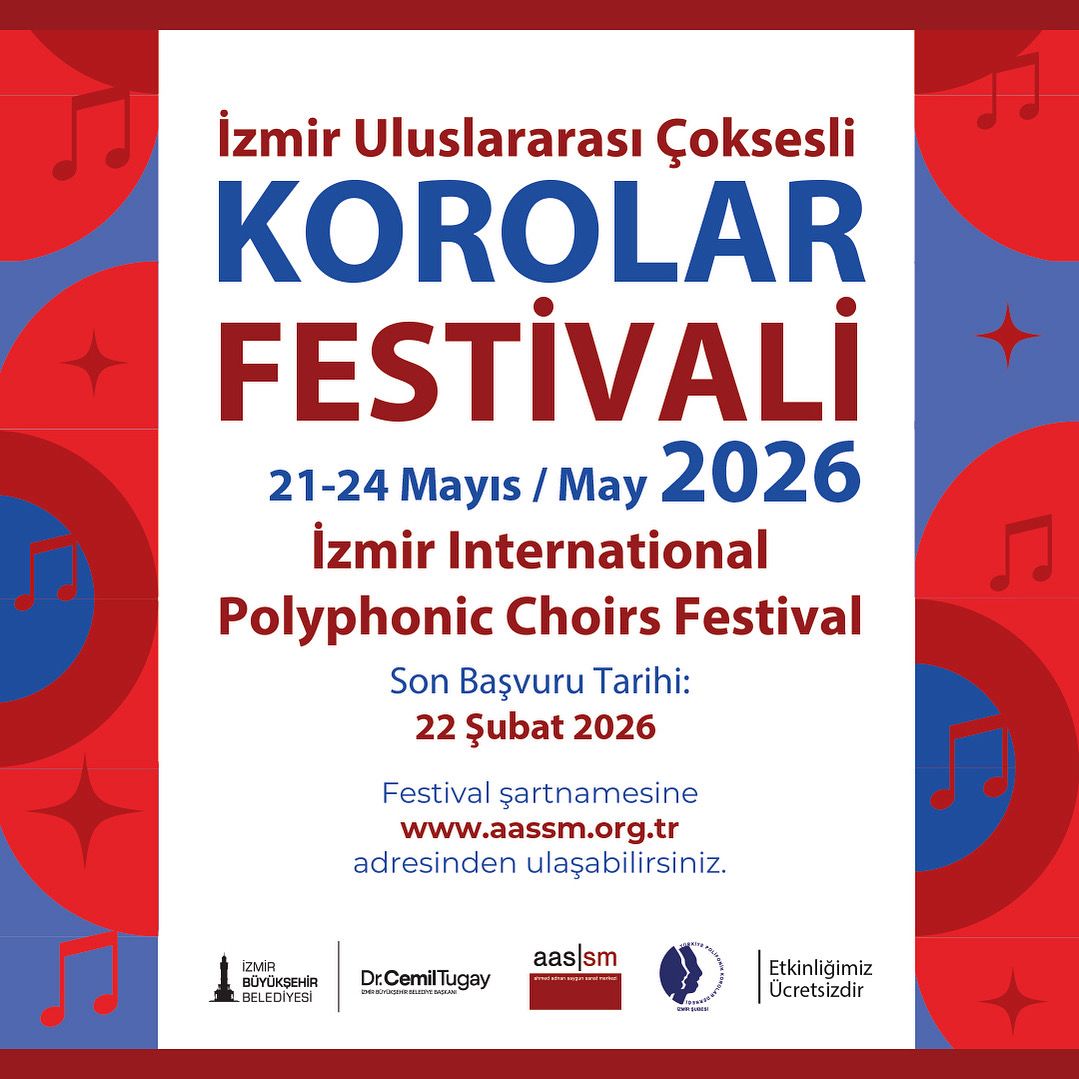 İzmir, Çoksesli Korolarla Müziğe Doyacak Festival Başlıyor