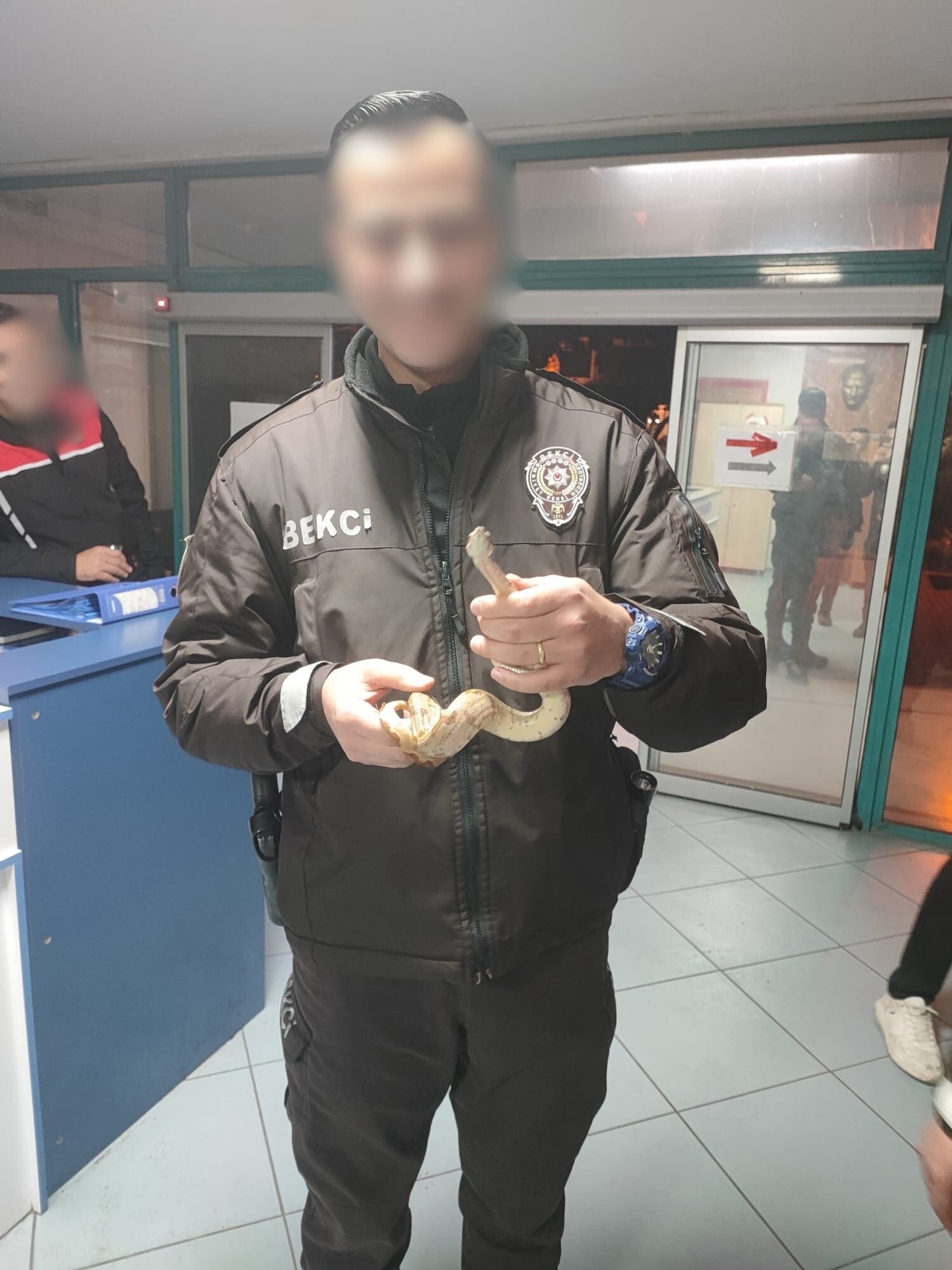 İzmir’de Kafede Yılanla Dolaştı, Cezası Ağır Oldu! (4)