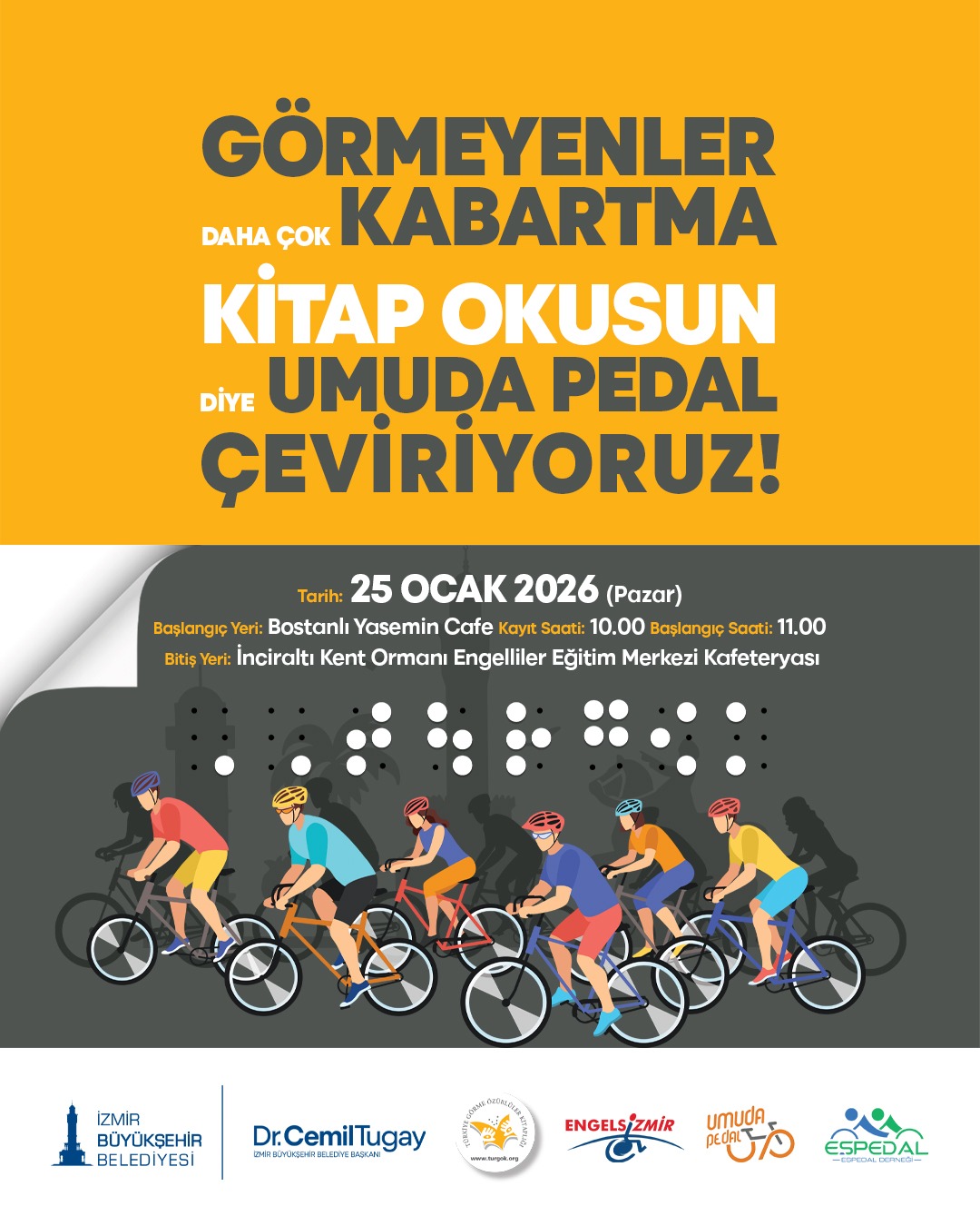 İzmir’de Pedallar Farkındalık Için Dönecek (1)