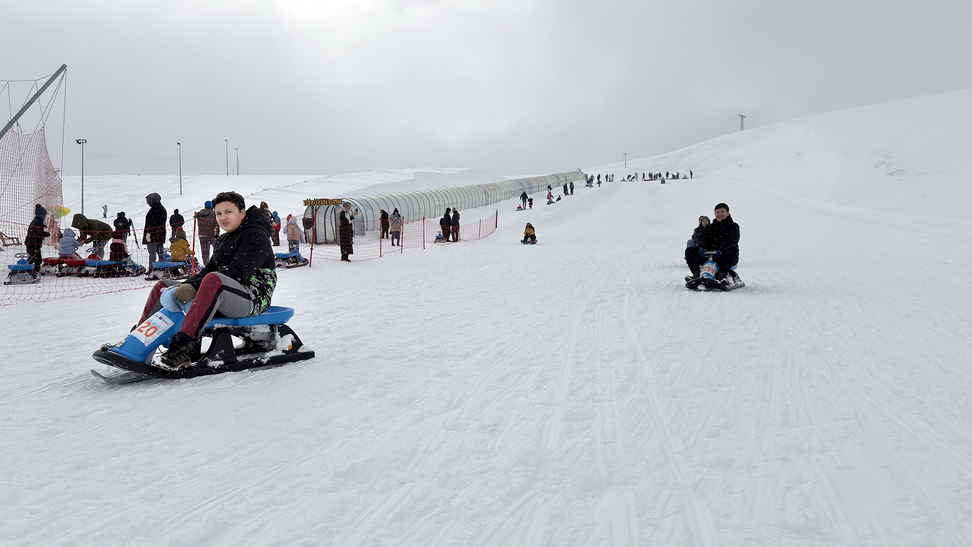 Kahramanmaraş’ta Kayak Tutkunları Pistlere Akın Etti (4)