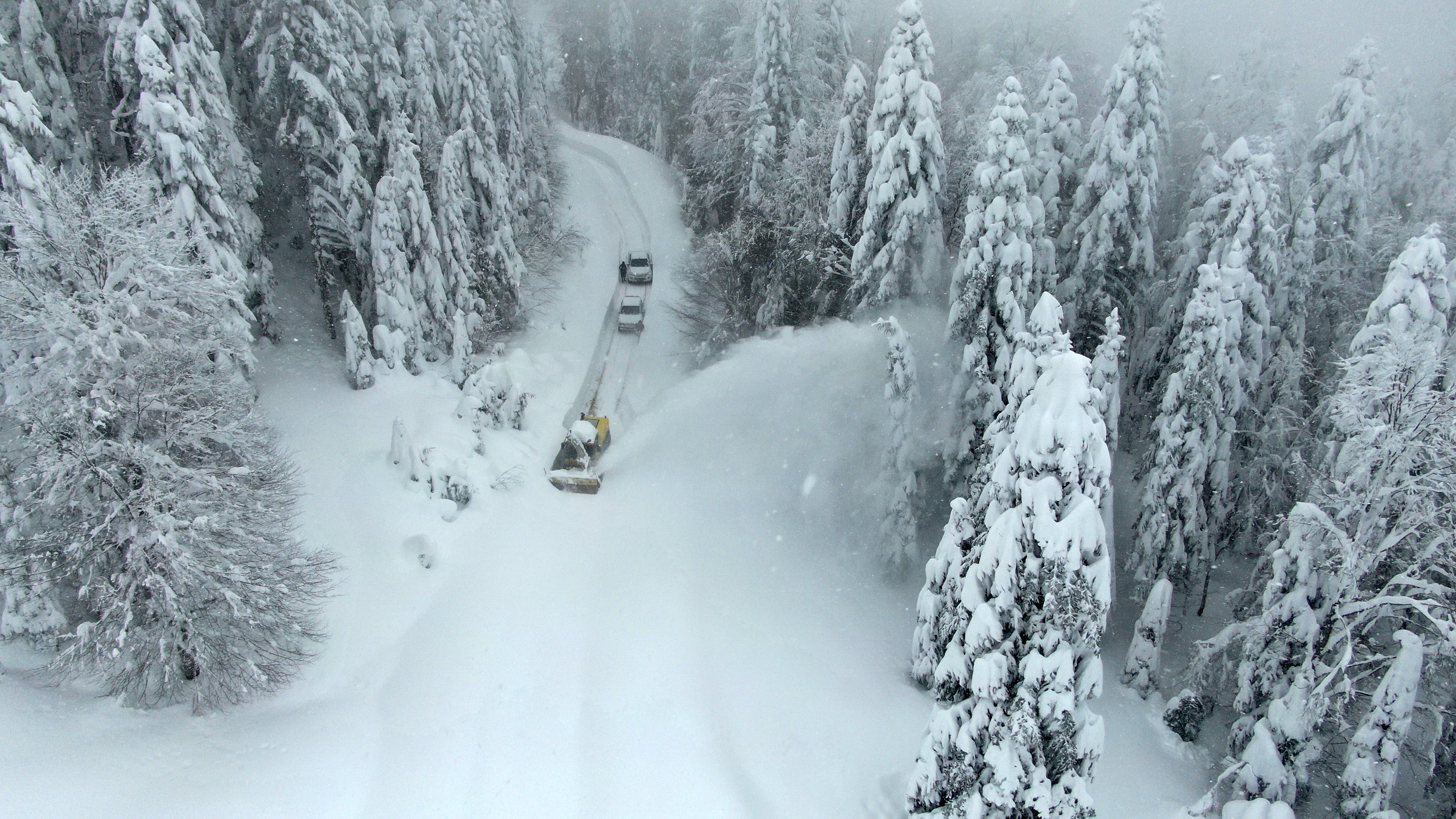 ‘Kar Savaşçıları’ Köy Yollarında (11)