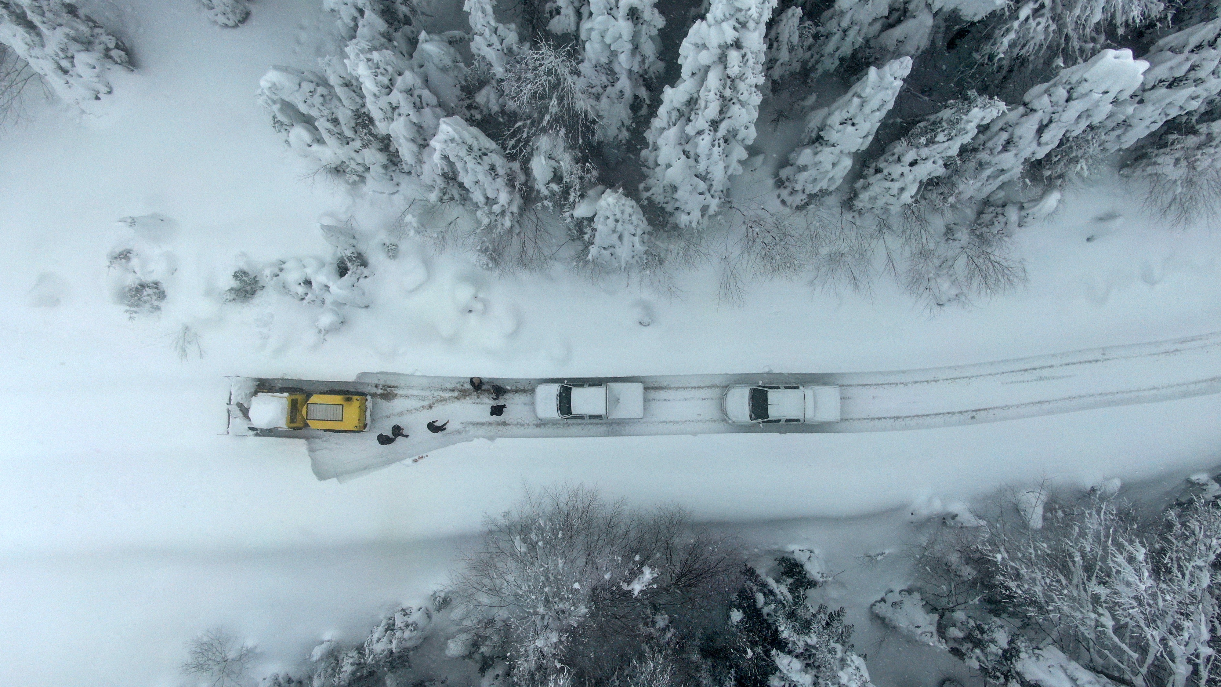 ‘Kar Savaşçıları’ Köy Yollarında (4)