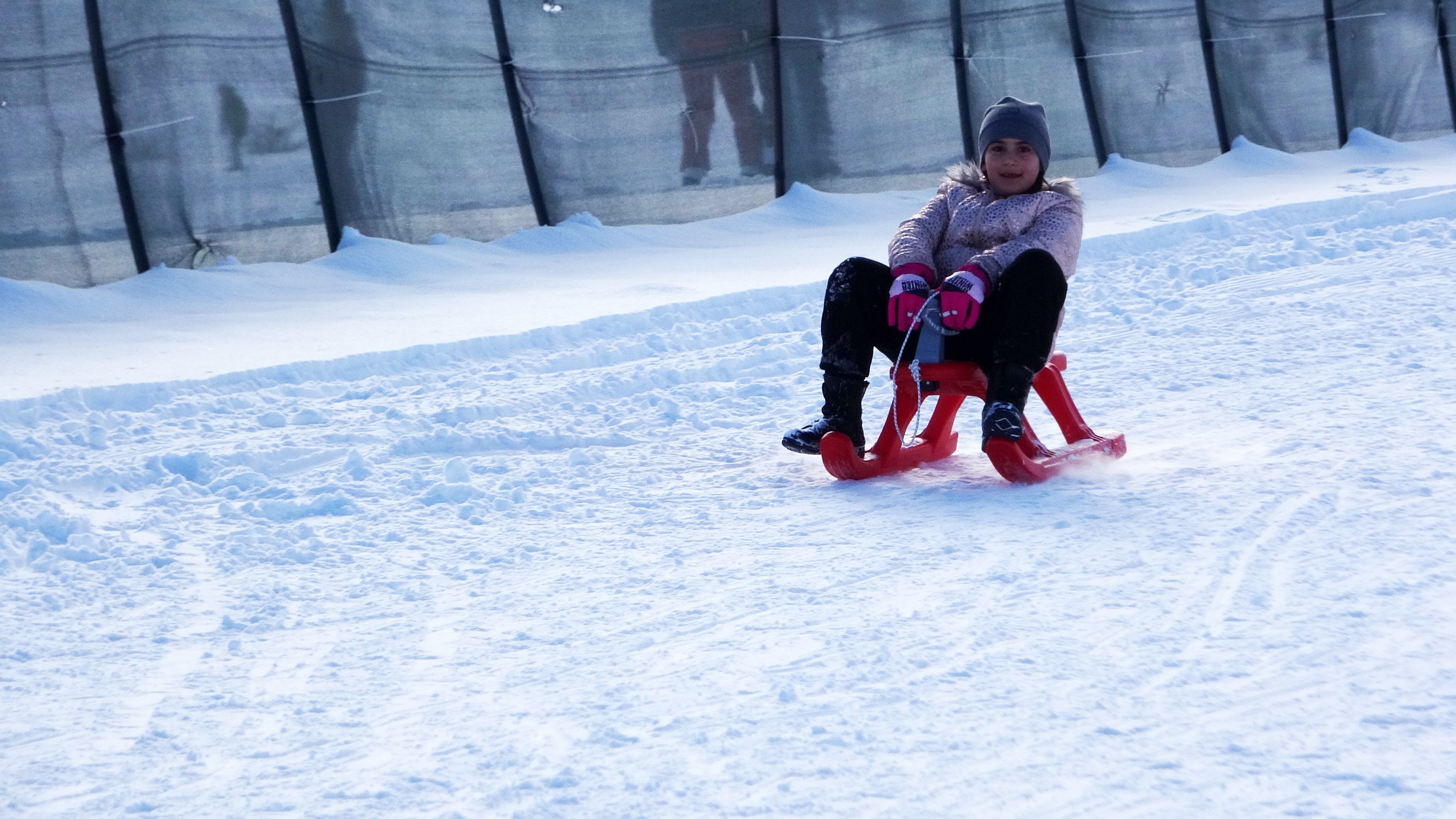 Kayak Ve Kızak Heyecanı Çocuklar Abalı’da Doyasıya Eğlendi (5)