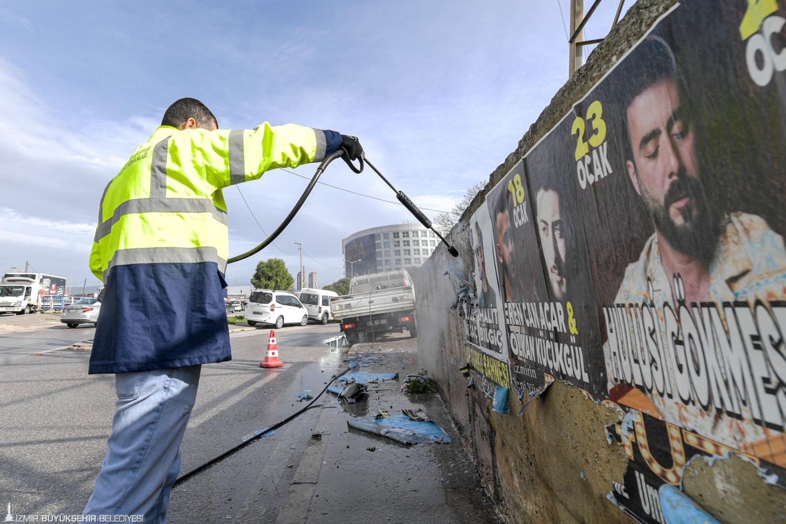 Kent Estetiği Için Sıkı Denetim İzinsiz Afişlere Ceza Yağdı! (5)