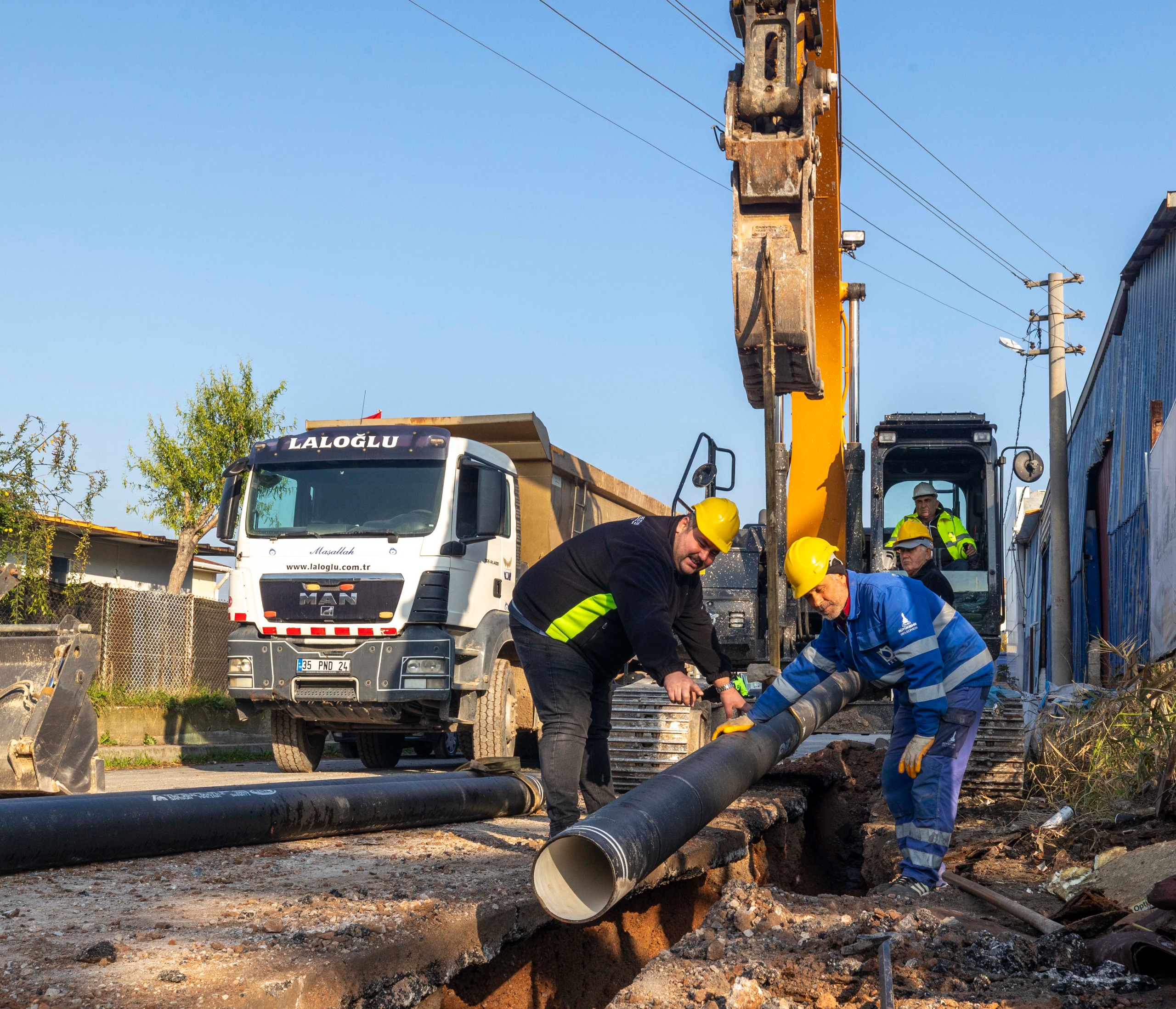 Sarnıç’ta 205 Milyonluk Içme Suyu Yatırımı Hızla Ilerliyor (3)