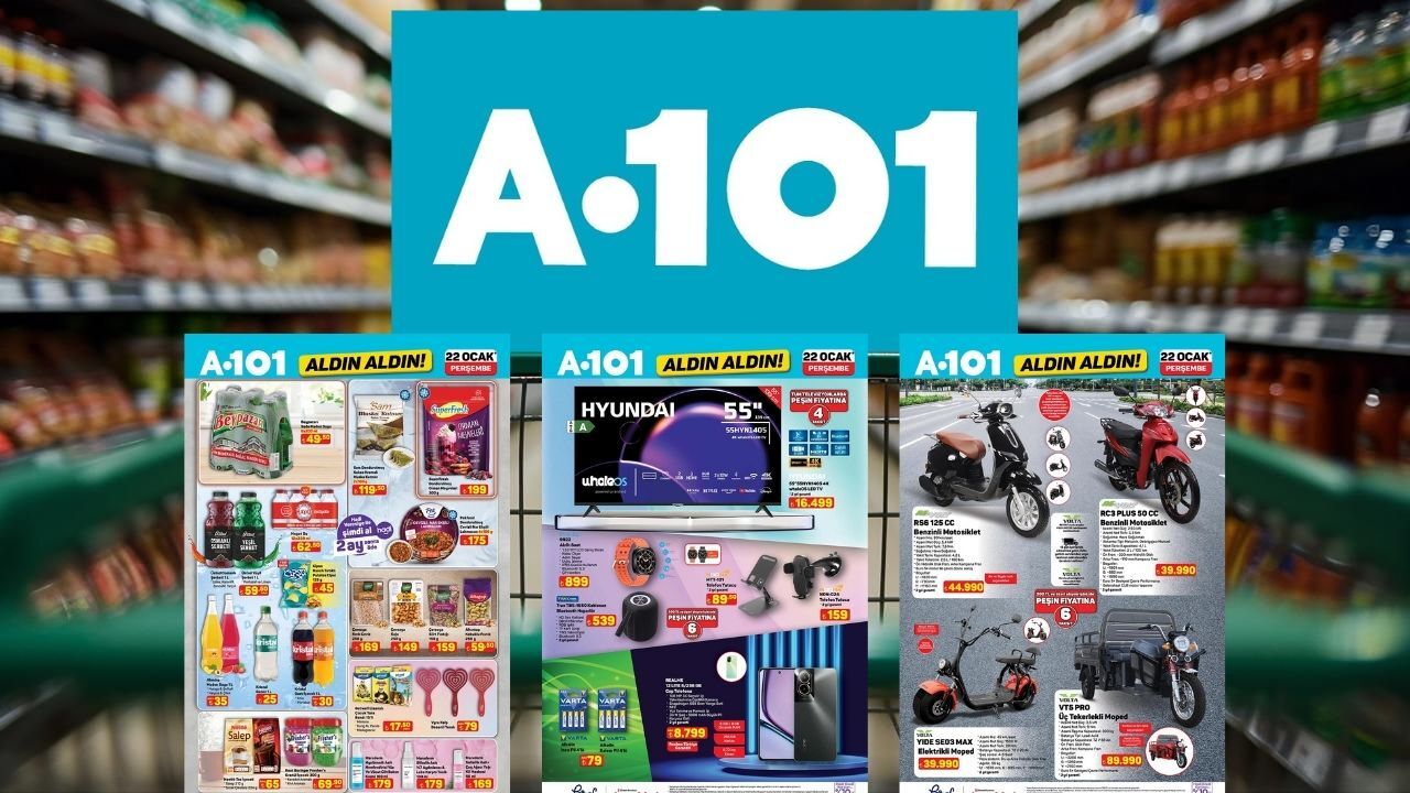 Sınırlı stokla satışa çıktı! A101 Aldın Aldın kataloğunda dev indirimler