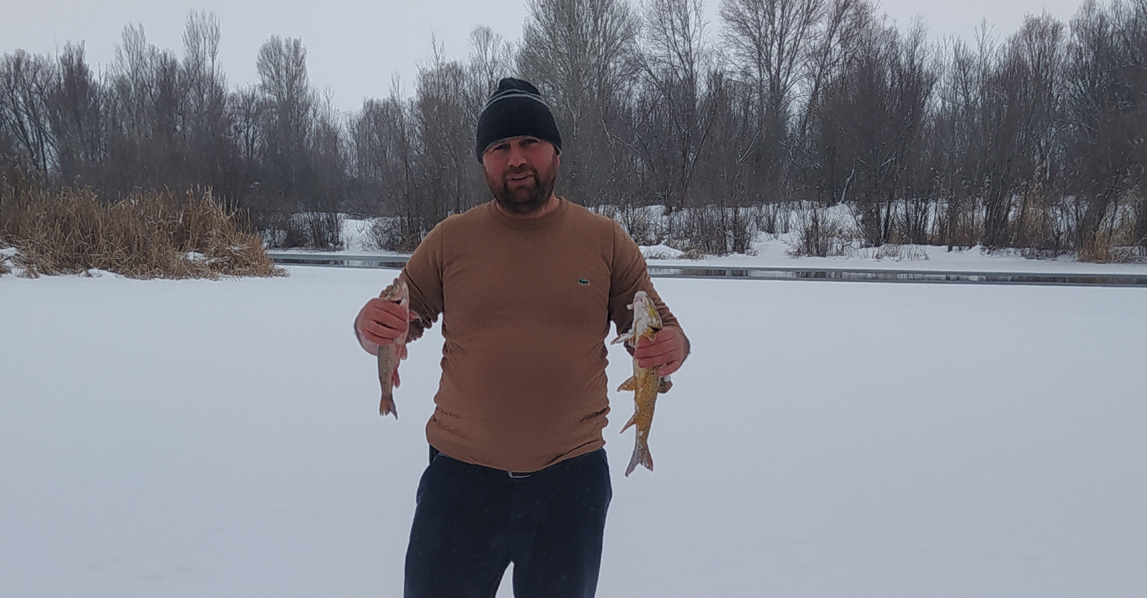 Sivas’ta Eskimo Usulü Balık Avı Kameralarda (2)