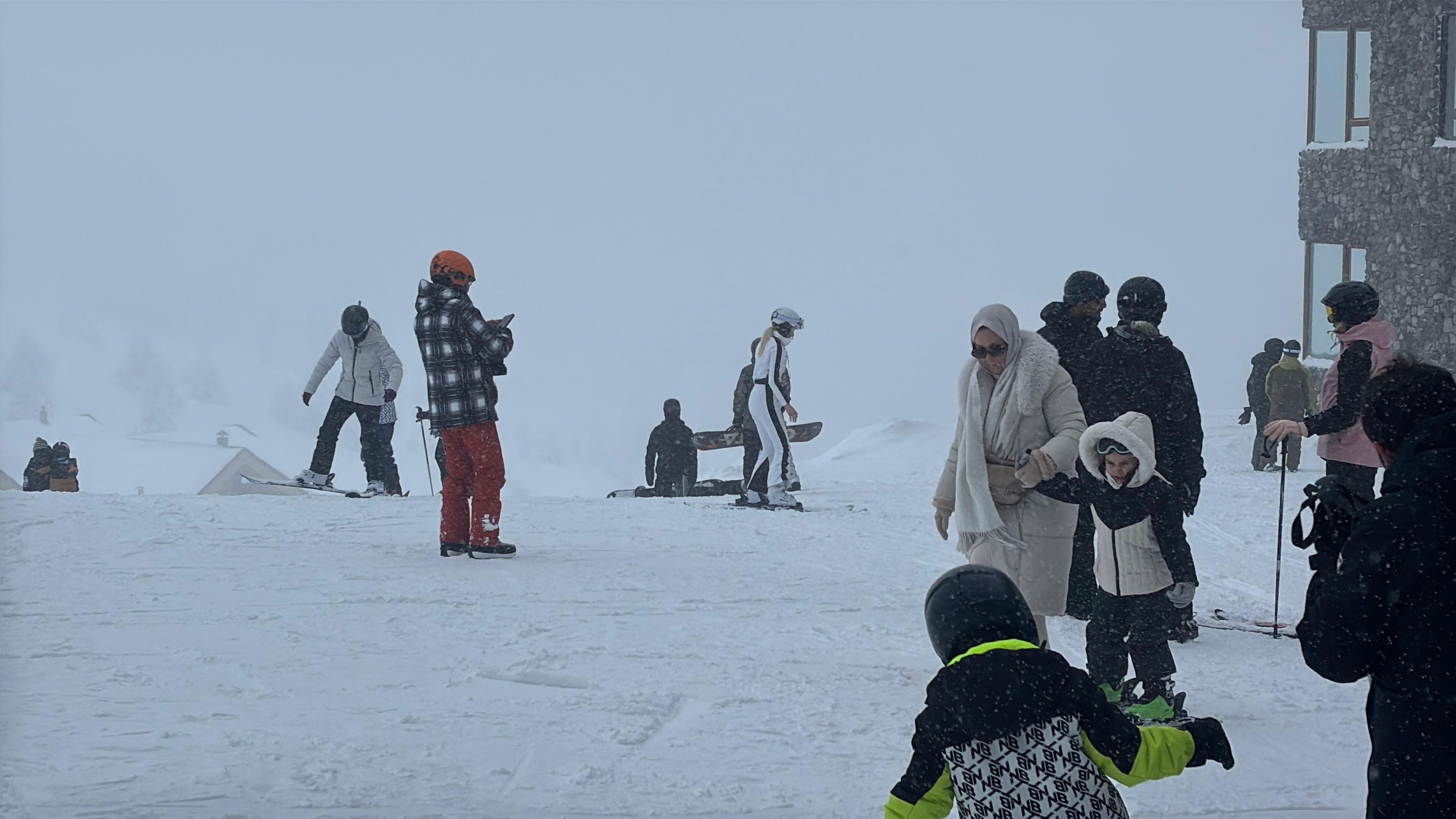Sömestr Tatili Başladı, Kartalkaya’da Yoğunluk Katlanıyor! (7)