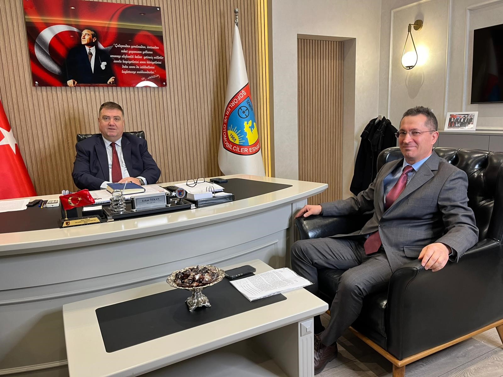 Taksici Esnafından Başkan Tugay’a Teşekkür (2)