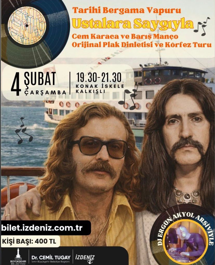 Tarihi Bergama Vapuru’nda Ustalara Saygı Gecesi-1