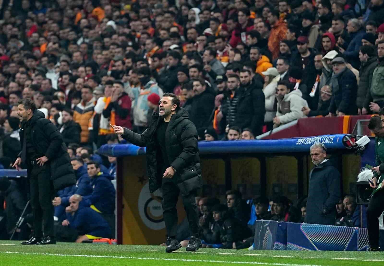 Uefa Şampiyonlar Ligi: Galatasaray: 1 Atletico Madrid: 1