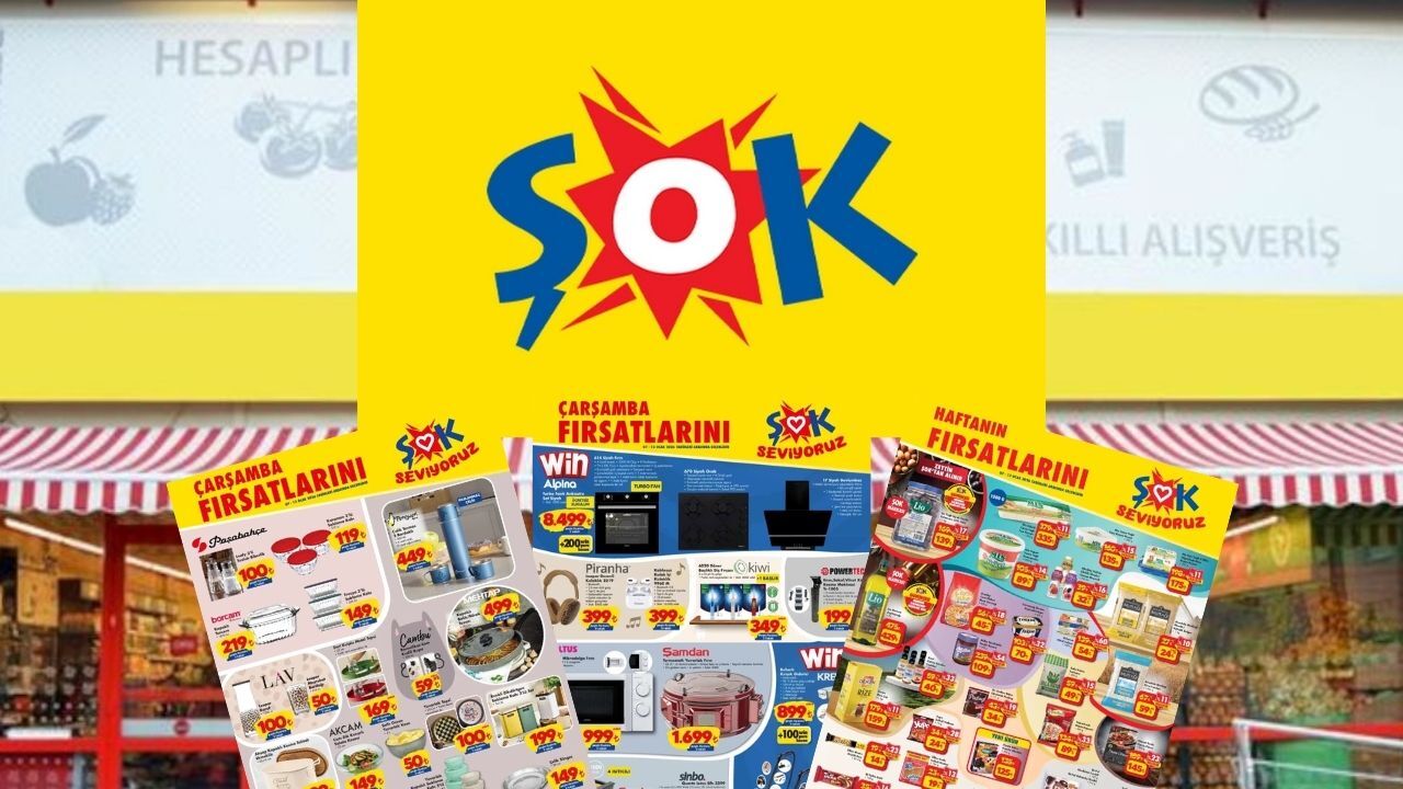 Zeytinyağı, peynir ve deterjanda ŞOK indirim! ŞOK 7-13 Ocak Aktüel ürünleri kataloğu bu hafta dopdolu!