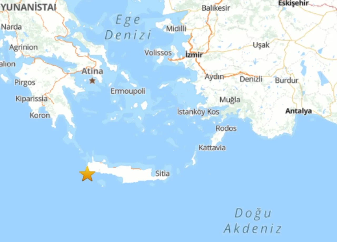 Akdenizde Korkutan Deprem Afad D