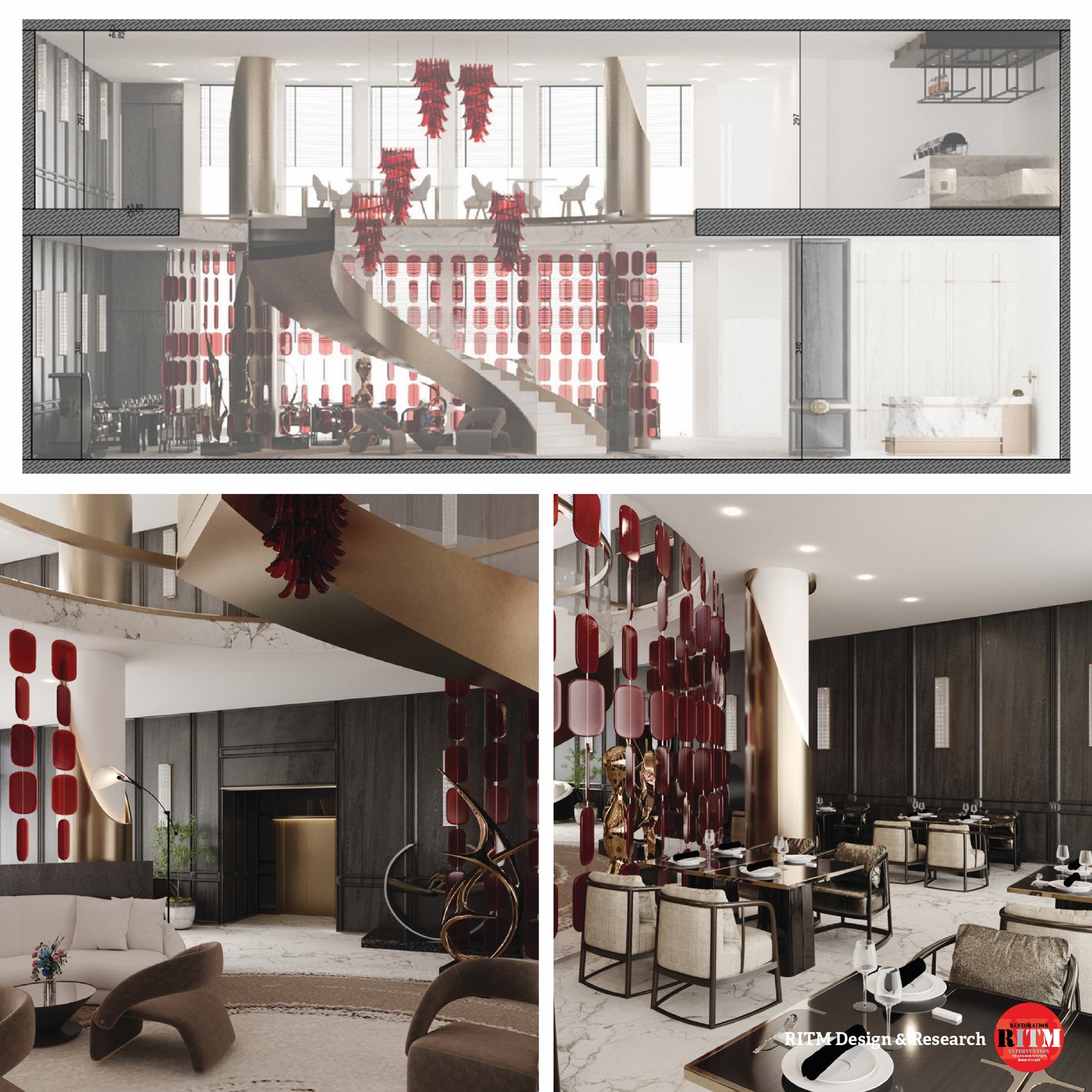 Alsancak’taki Modern Mimarlık Mirası Banka Binası, Genç Tasarımcıların Projeleriyle Tarihi Korunarak Otele Dönüştürüldü (4)