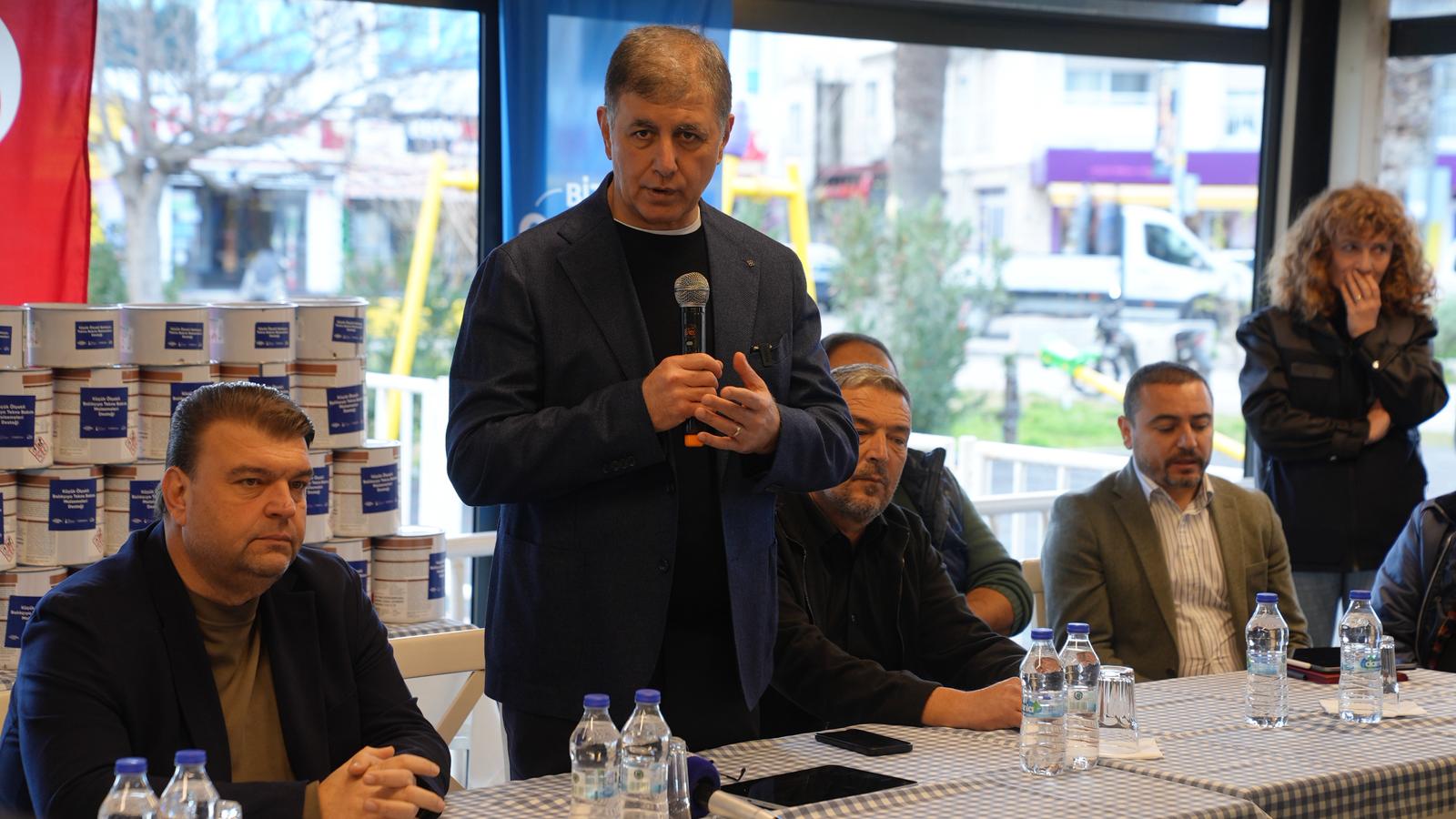 Başkan Tugay'dan Seferihisar'da Kritik Buluşma 'Sorunları Görmezden Gelemeyiz' (6)