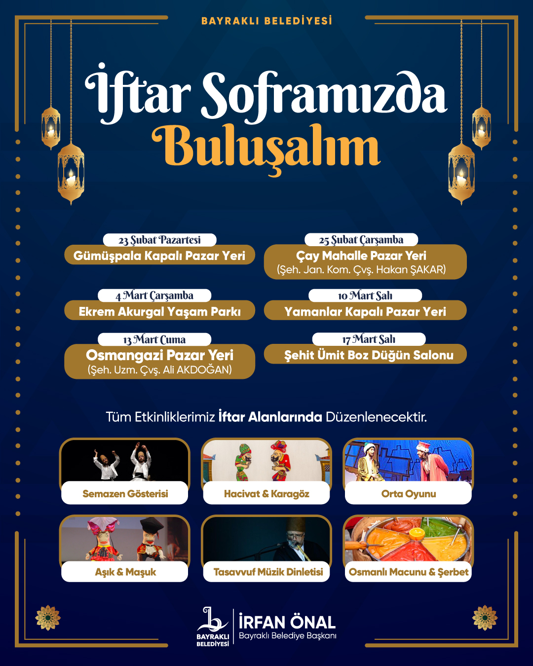 Bayraklı’da 'Ramazan Sofraları' Mahallelere Taşınıyor (1)