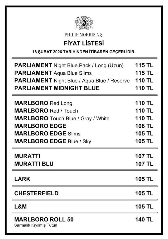 Bir Sigara Grubuna Daha Zam Geldi!