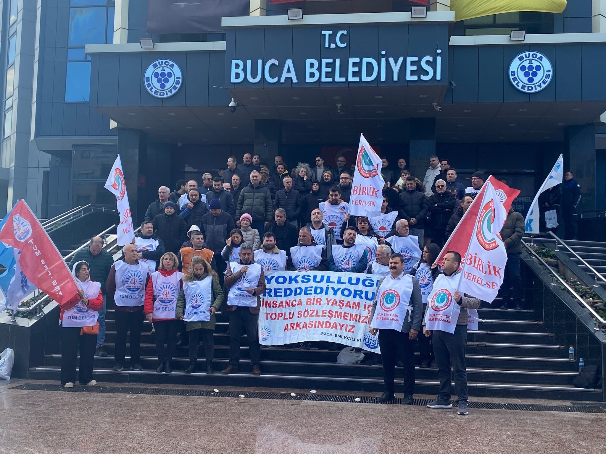 Bucada Eylem 6Gununde Sendika Ra