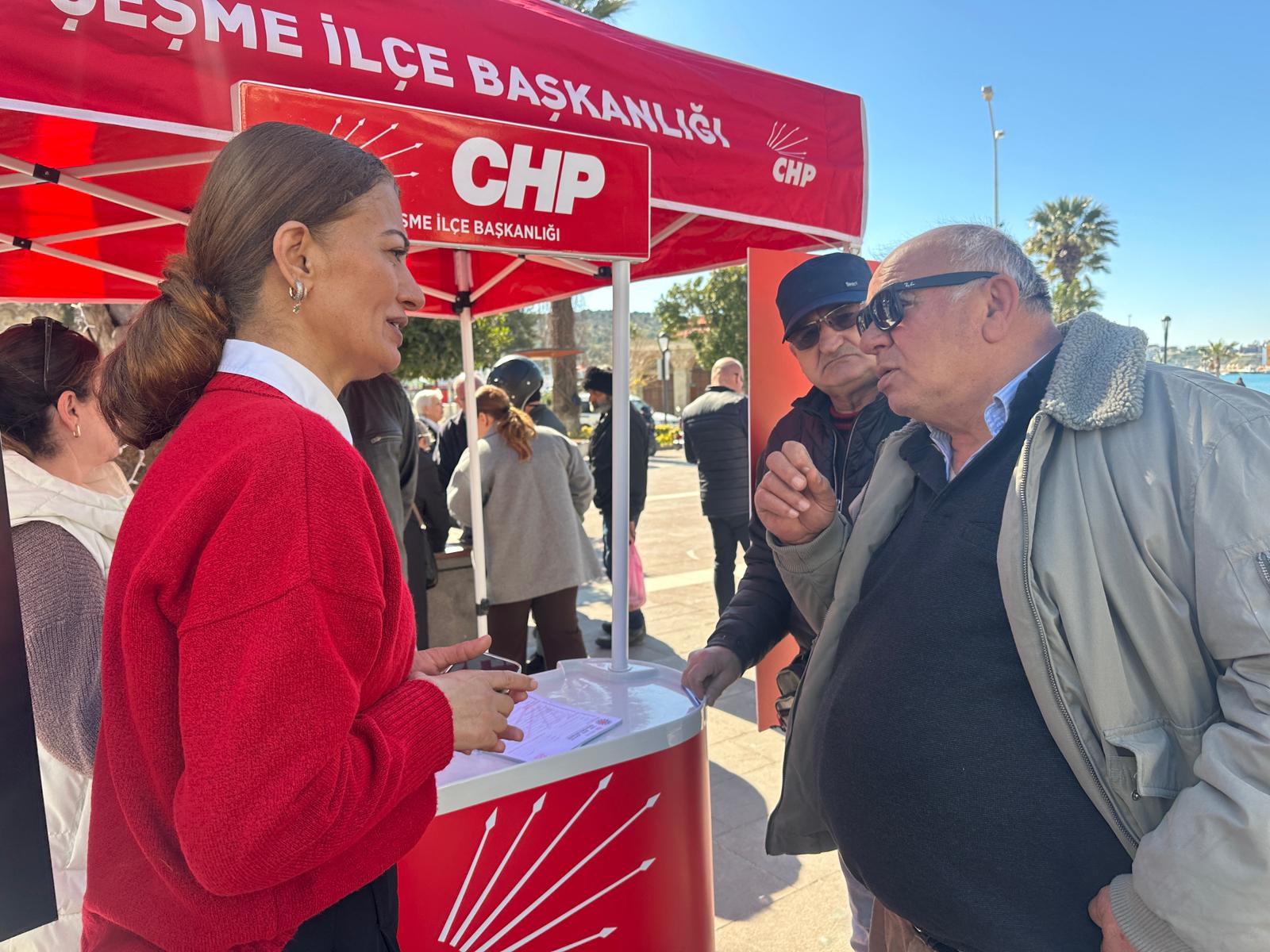 Çeşme Chp’den Büyük Üye Seferberliği 'Katlanmak Zorunda Değilsin' (4)