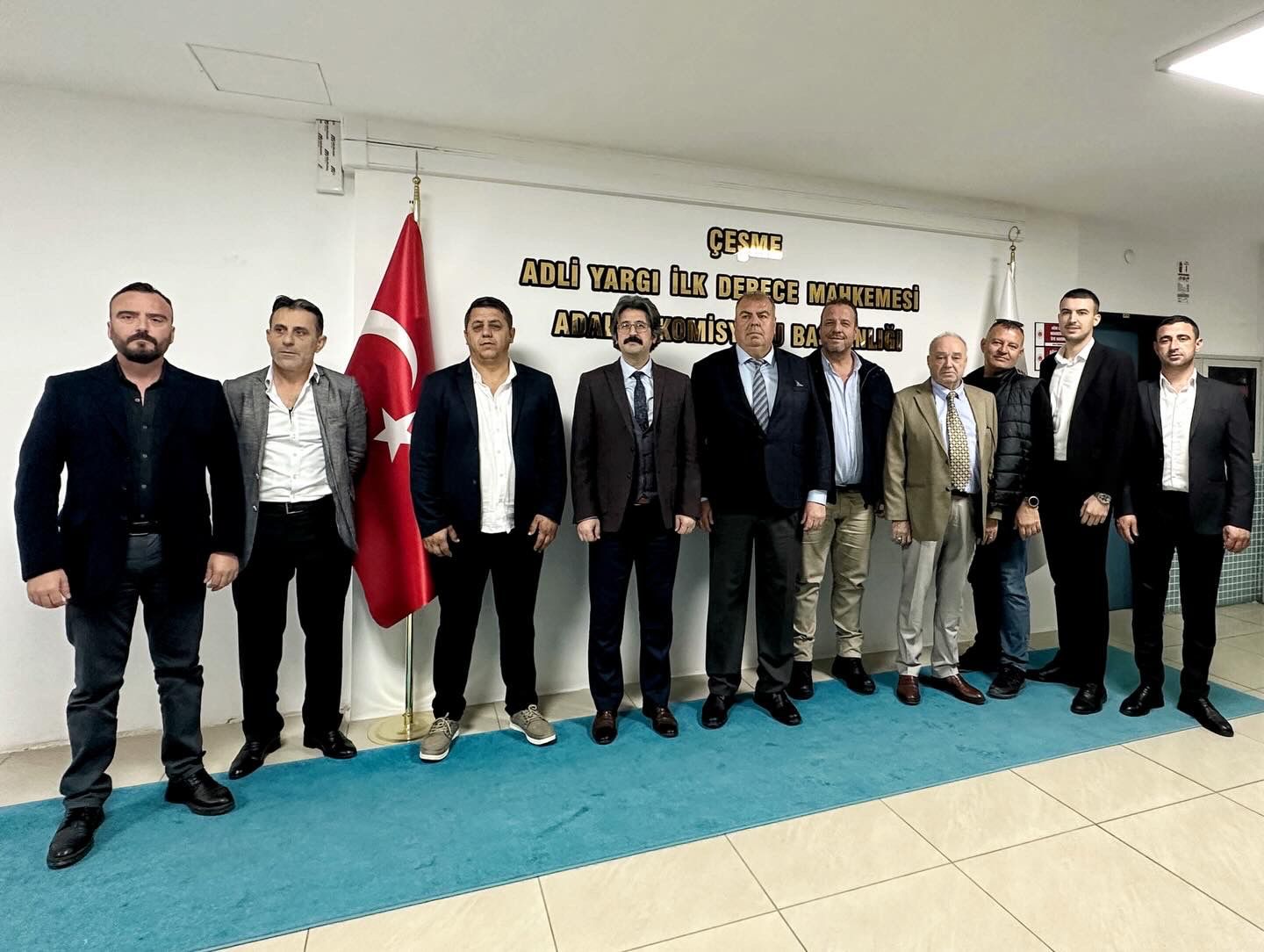 Çeşme Şoförler Ve Otomobilciler Esnaf Odası Başkanı Ali Koparal Mazbatasını Aldı (4)